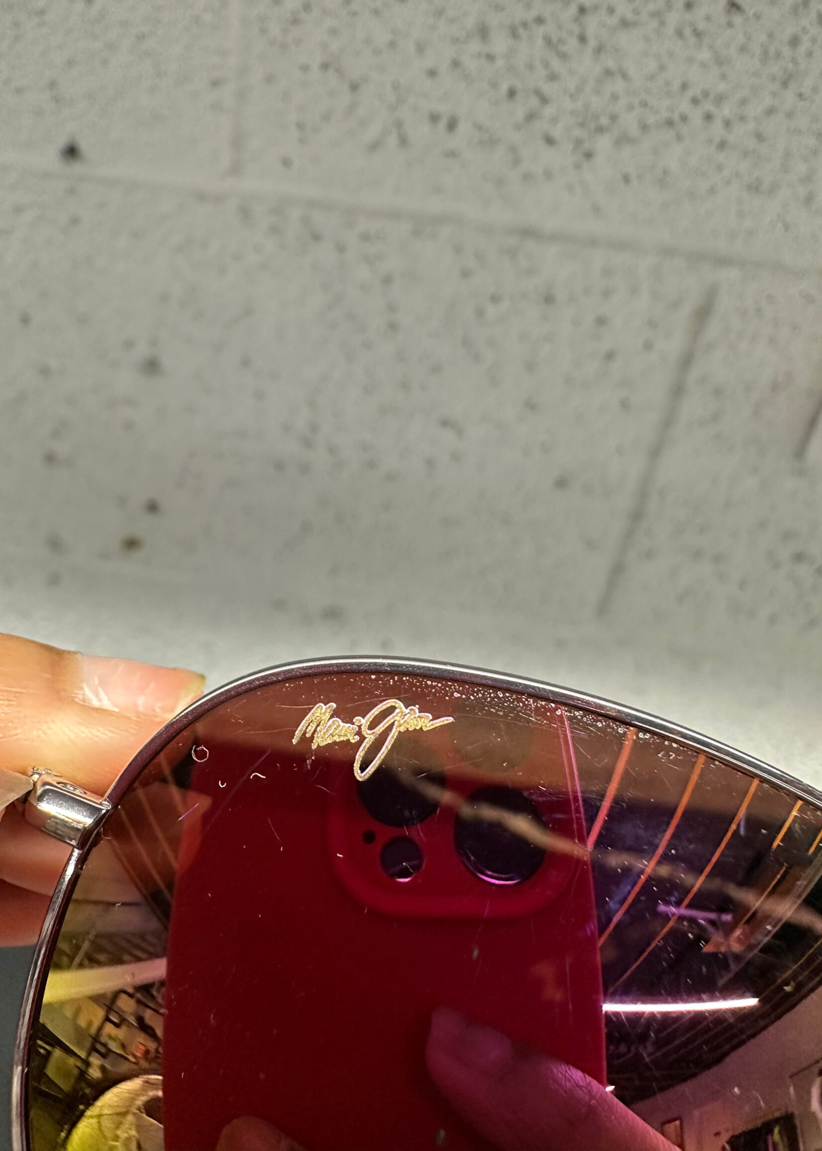 Maui Jim MJ264 Rose Gold Aviator Glasses OS