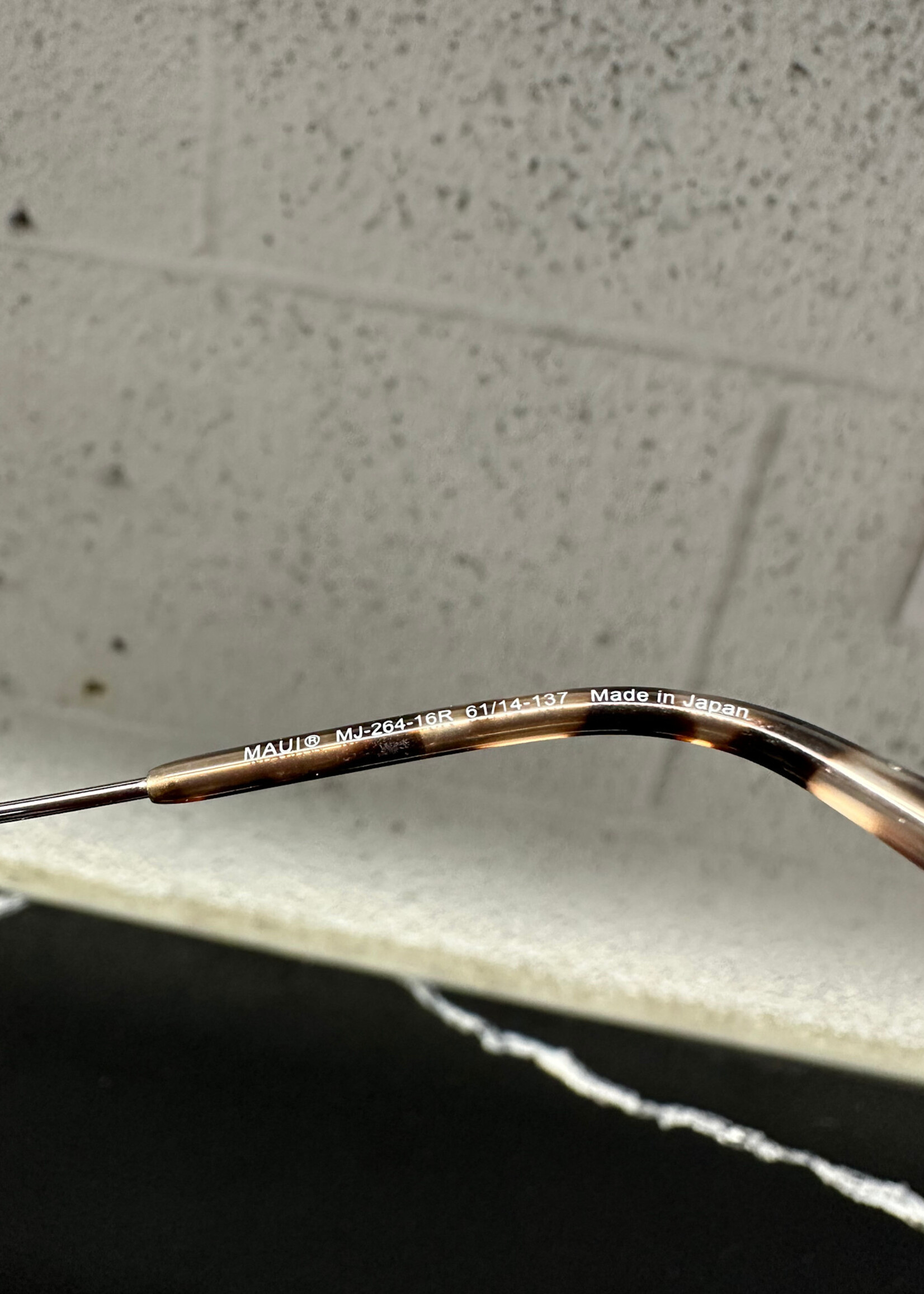 Maui Jim MJ264 Rose Gold Aviator Glasses OS