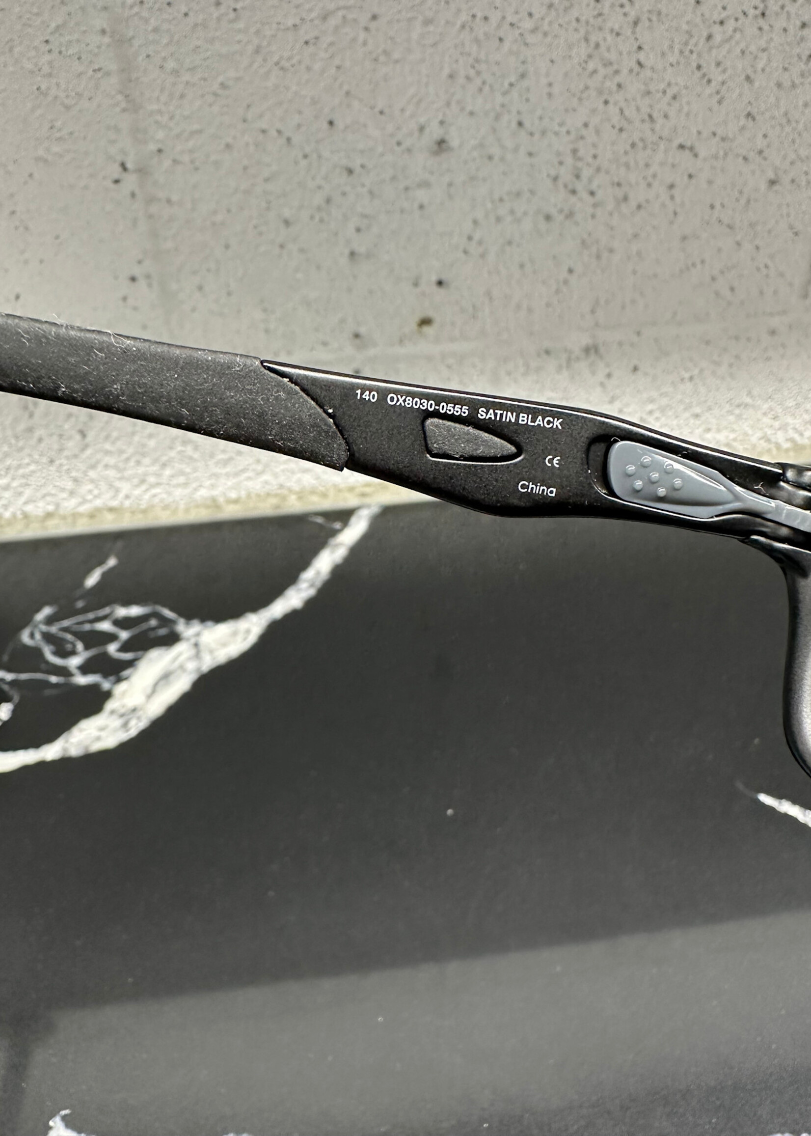 Oakley Crosslink Black Clear Lens Glasses OS