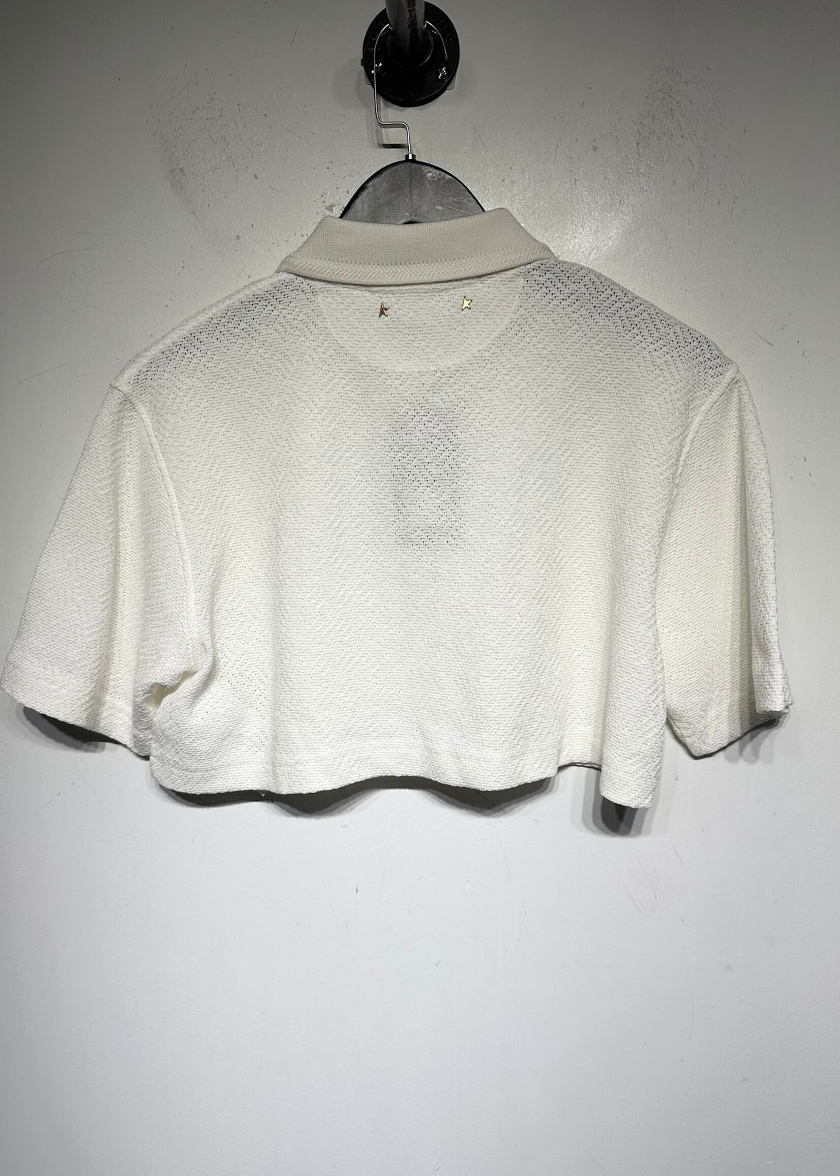 Golden Goose Knit B/U Crop Polo S