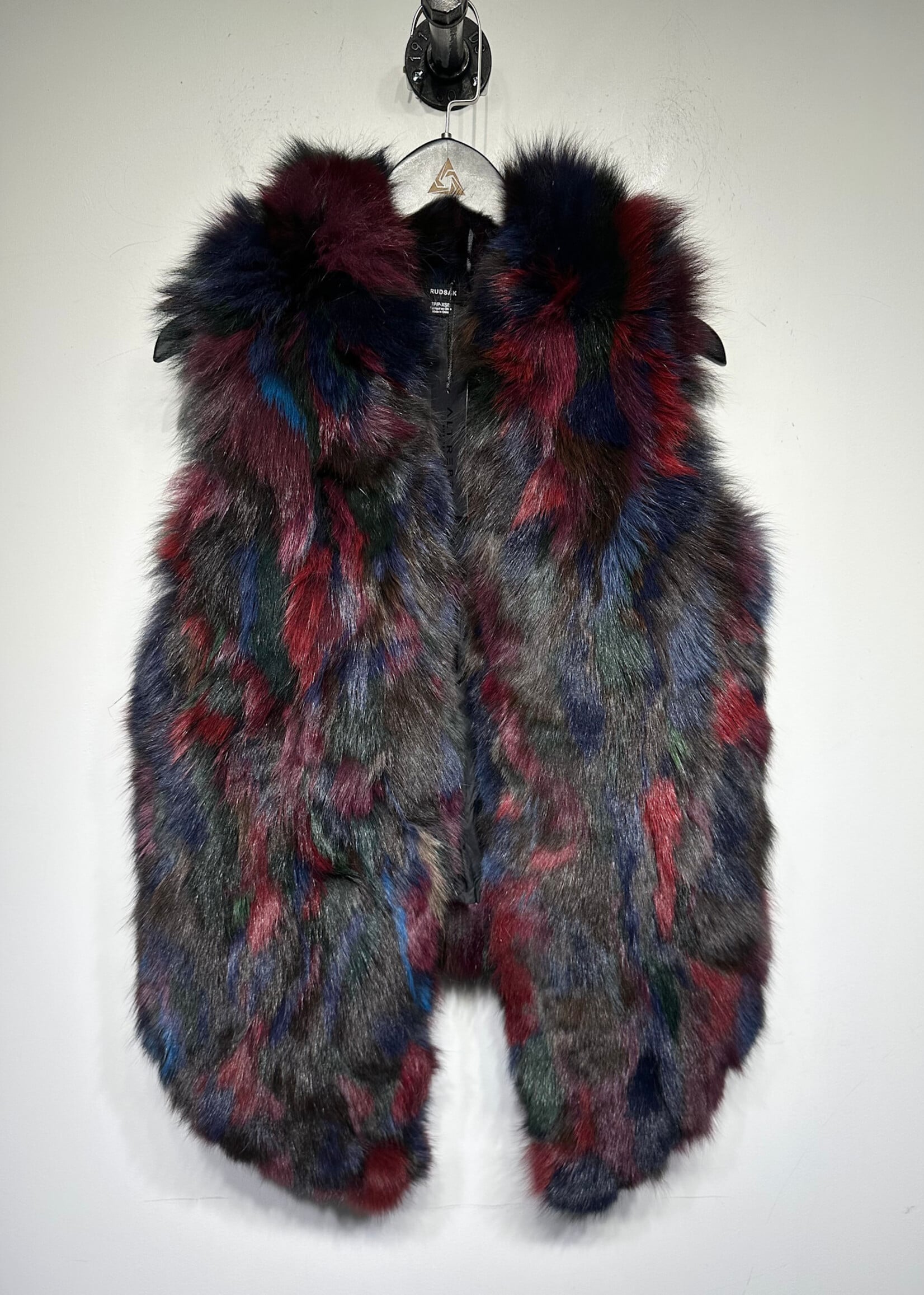 Rudsak Multicolor Fur Jacket Fem S