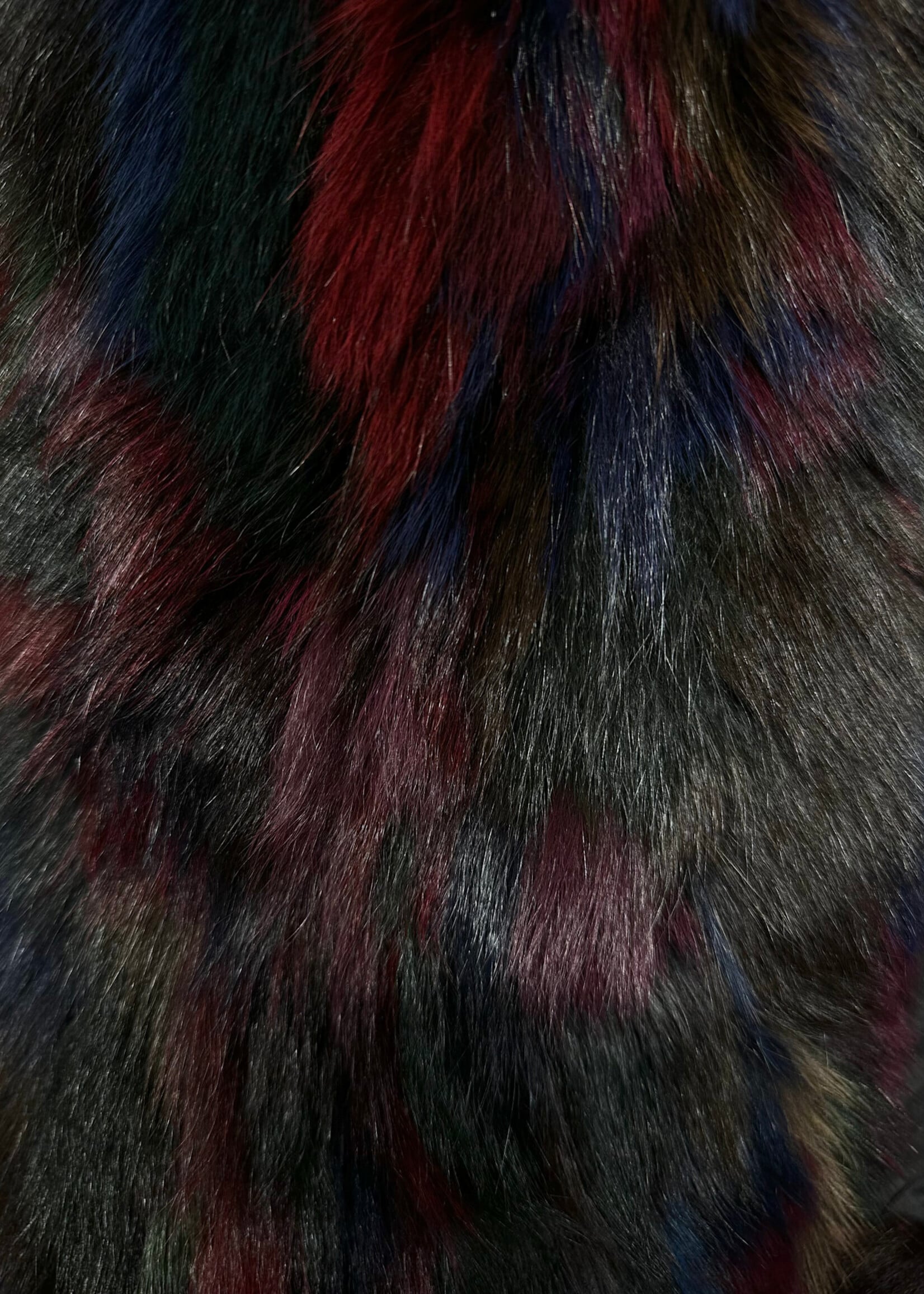 Rudsak Multicolor Fur Jacket Fem S