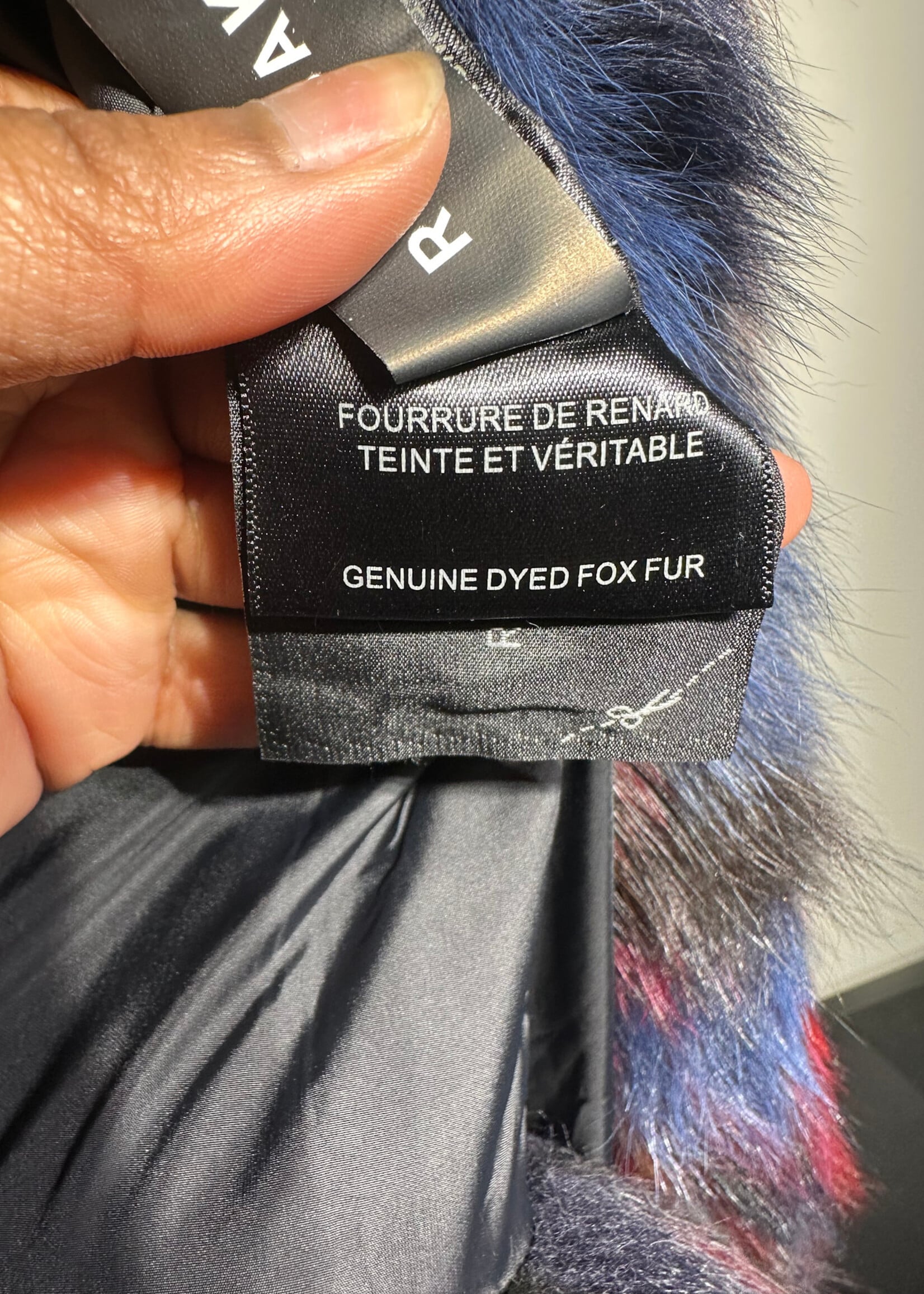 Rudsak Multicolor Fur Jacket Fem S