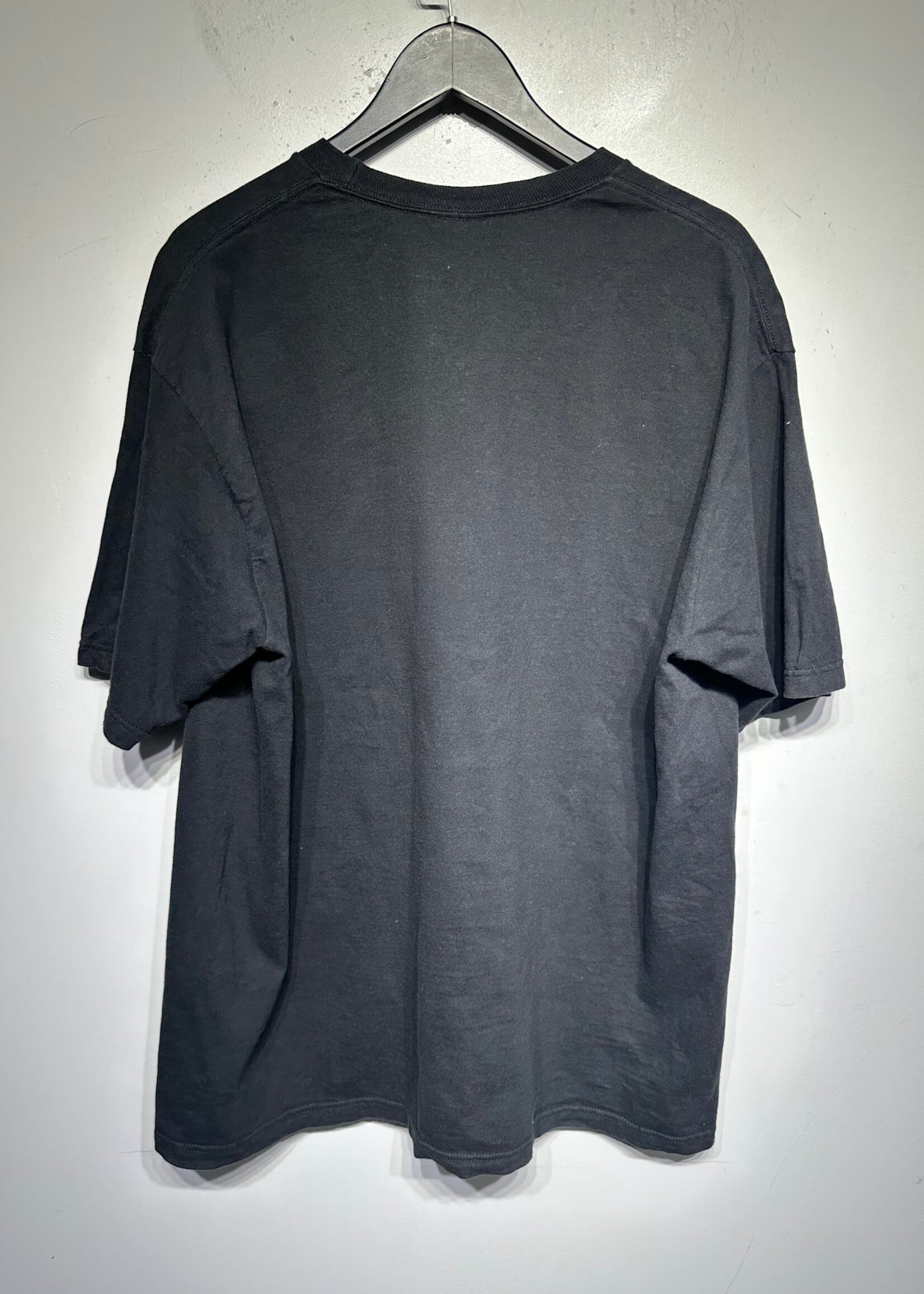 Supreme Black Orange Blue Reverse Tee XL