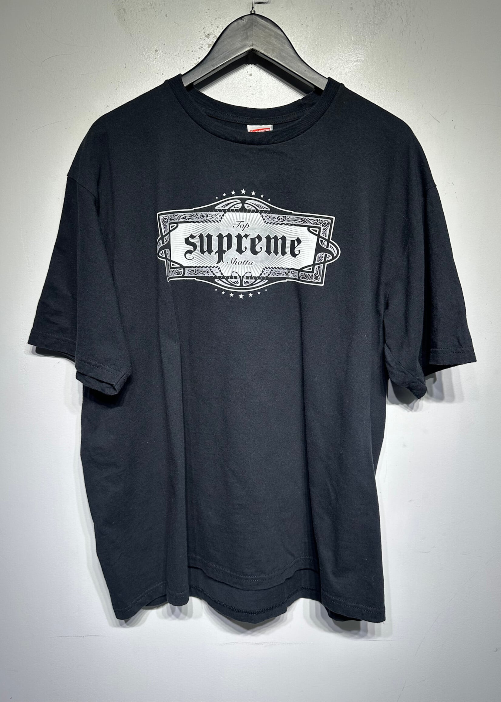 Supreme Black Top Shotta Tee XL