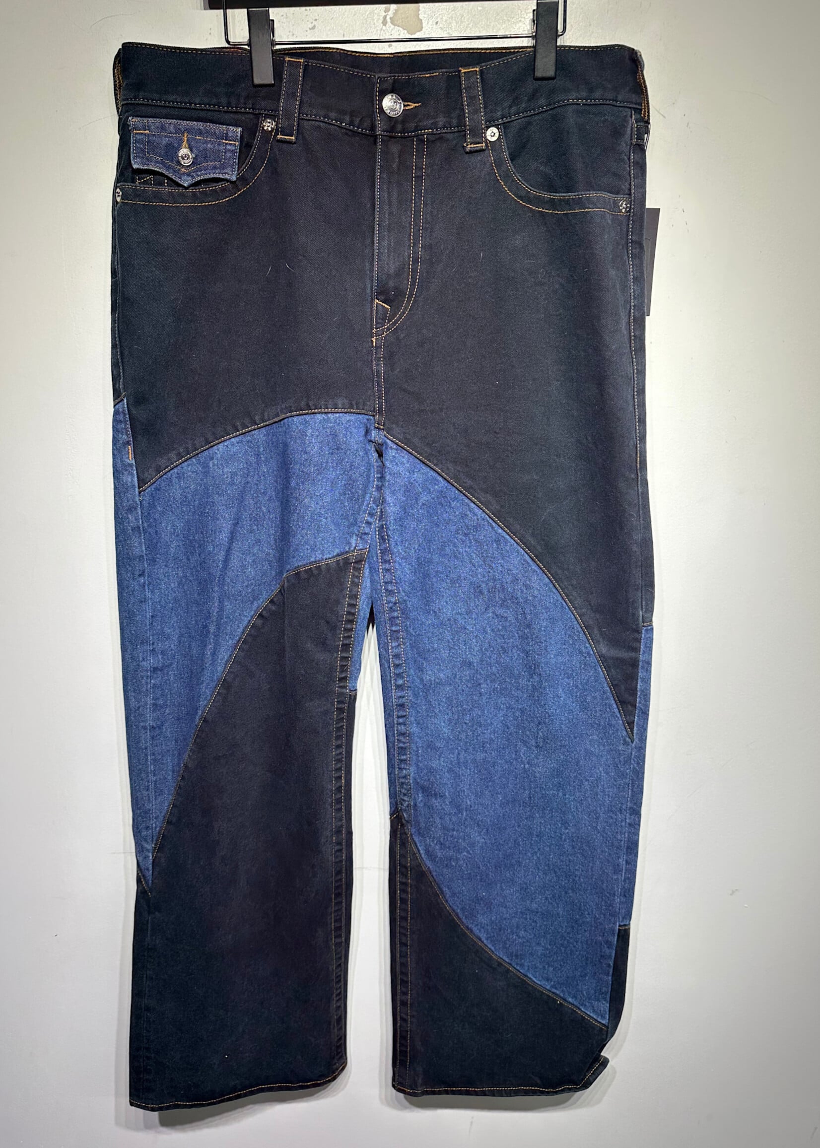 True religion NWT Darkwash Vinny Baggy Jeans 36