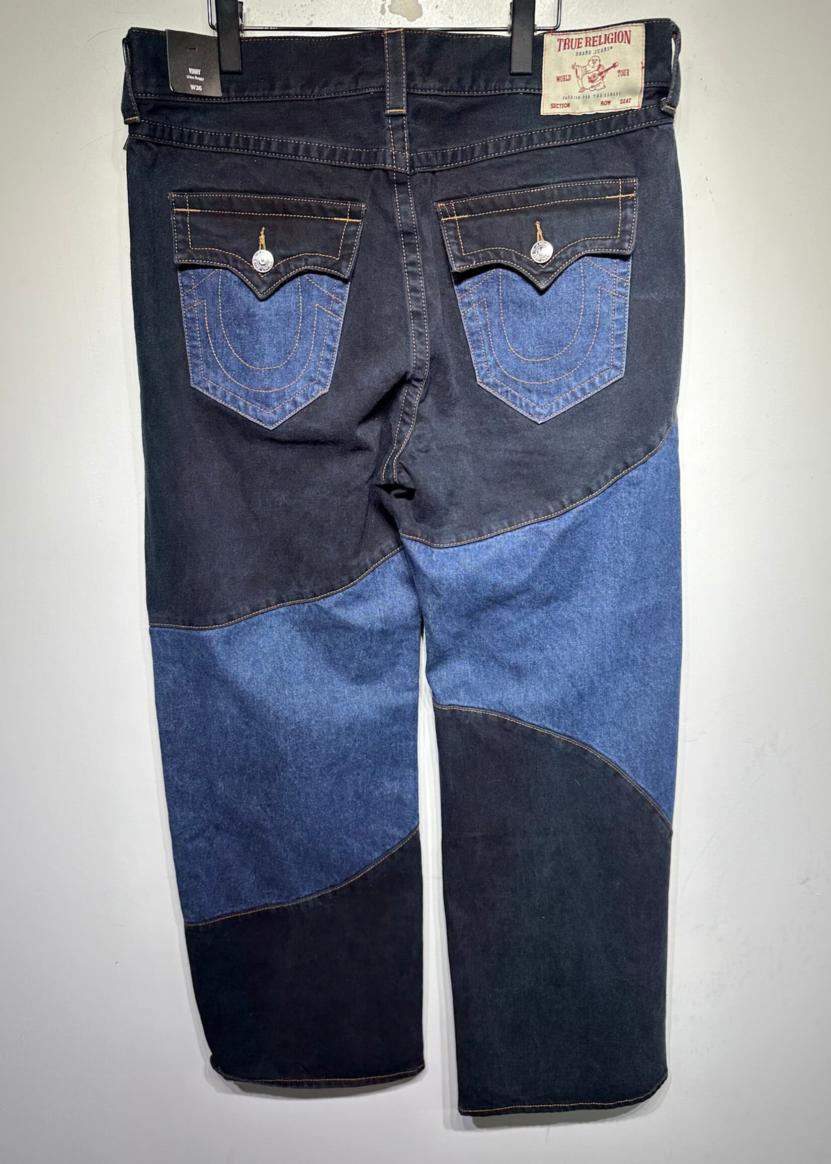 True religion NWT Darkwash Vinny Baggy Jeans 36