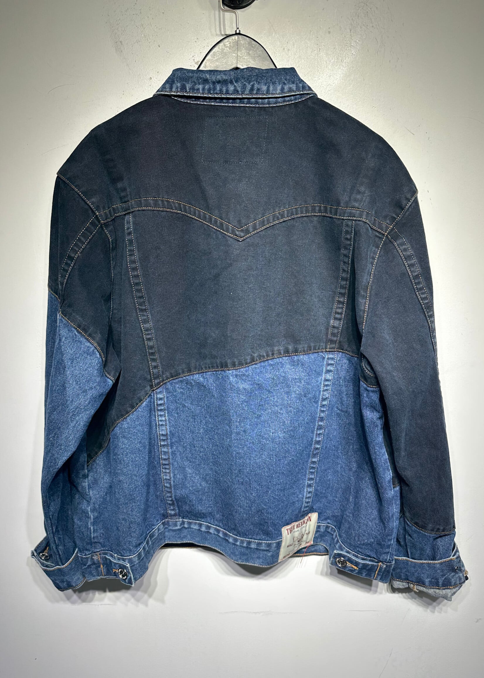 True Religion NWT Darkwash Jimmy Jacket XL