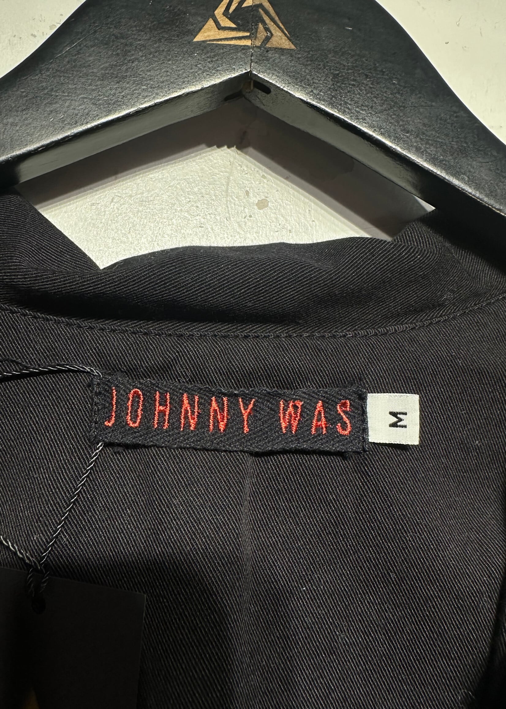 Johnny Was Black Embroidered Floral  Blazer Fem M