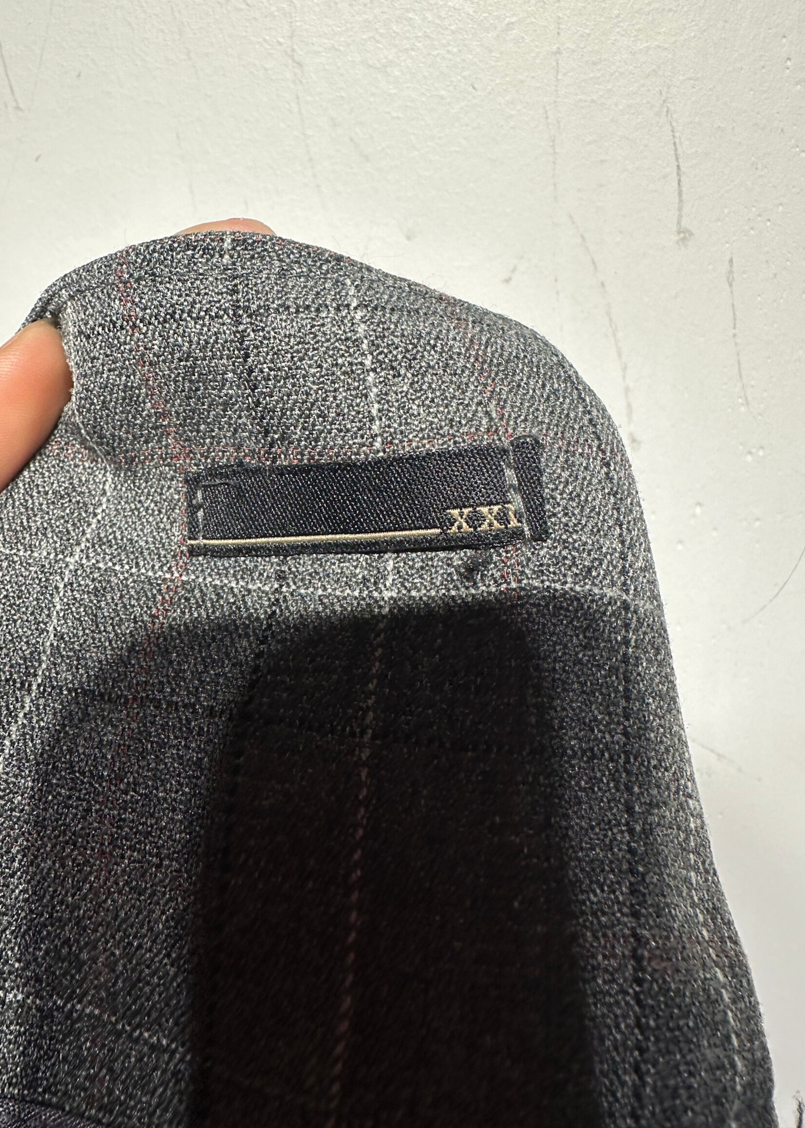 Forever 21 Y2K Grey Plaid Pleated Mini Skirt S/26