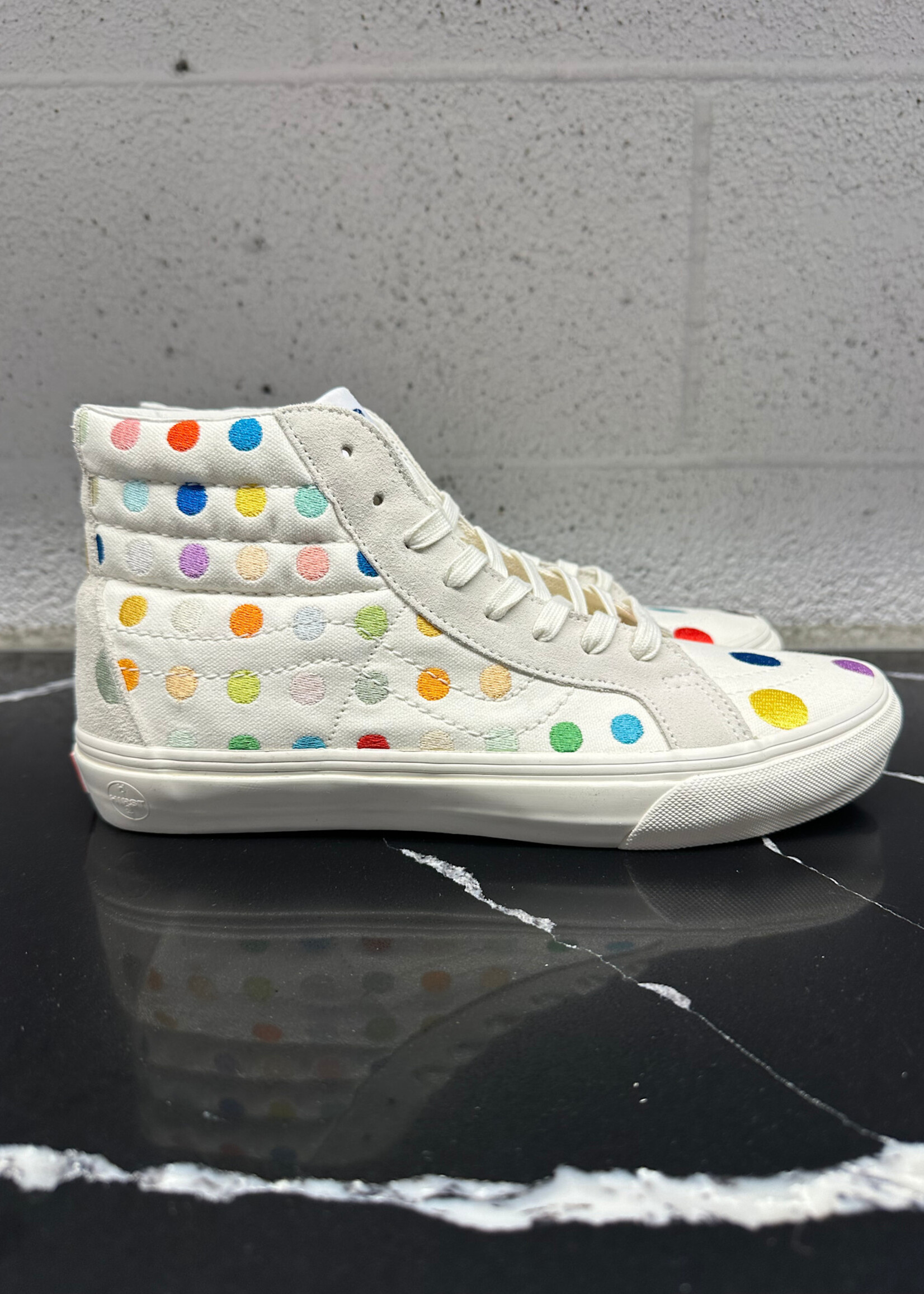 Vans X Damien Hirst Reissued Polka Dot Hi Sneakers 9
