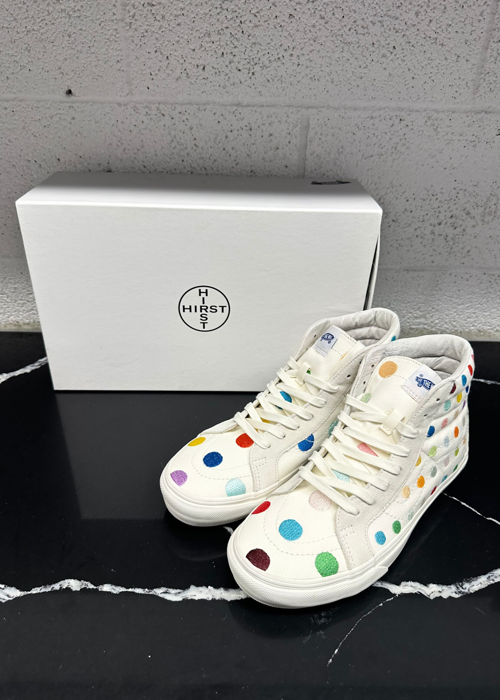 Vans X Damien Hirst Reissued Polka Dot Hi Sneakers 9