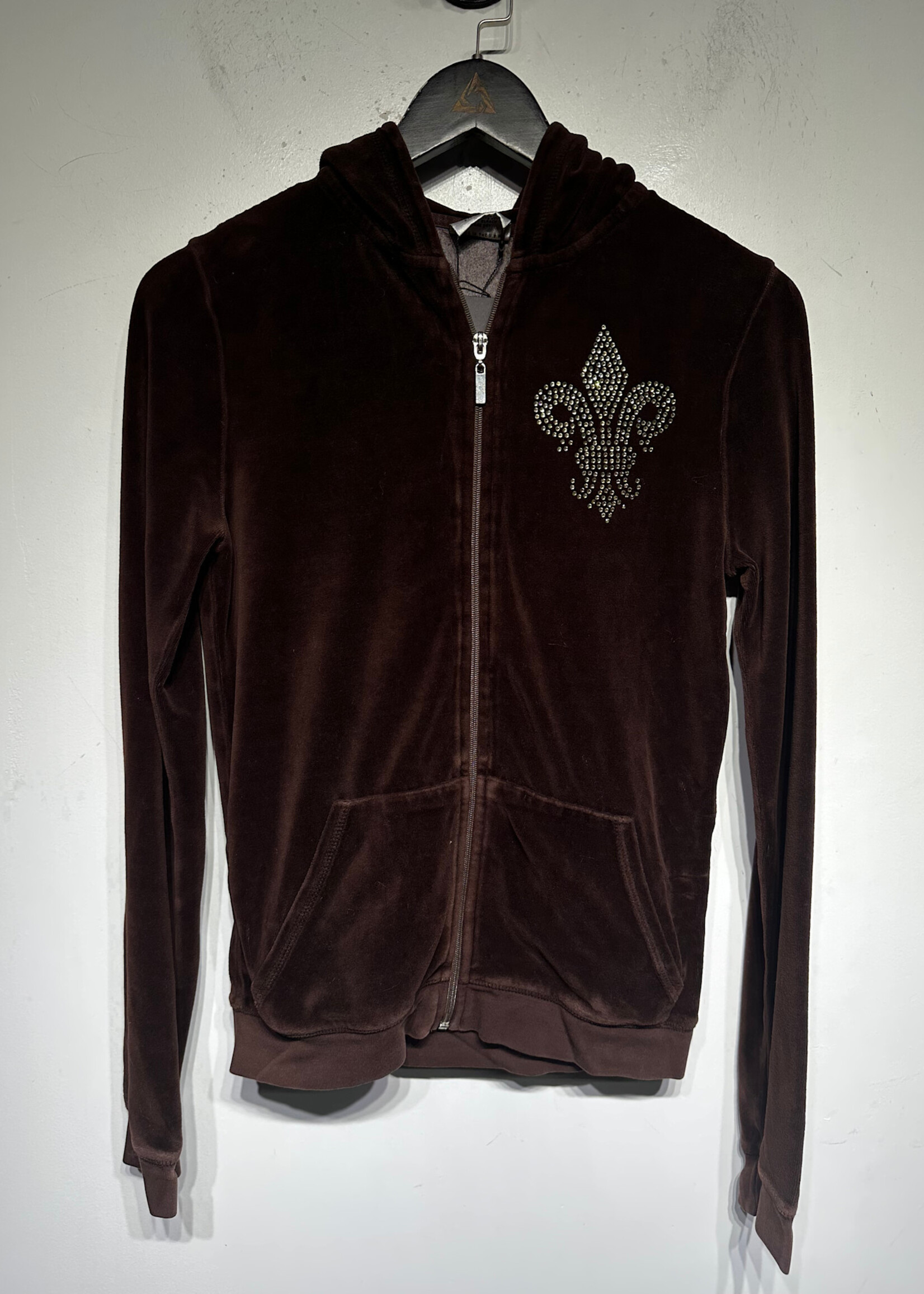 Tarykh Y2K Bedazzled Spade Brown Track Set M/L