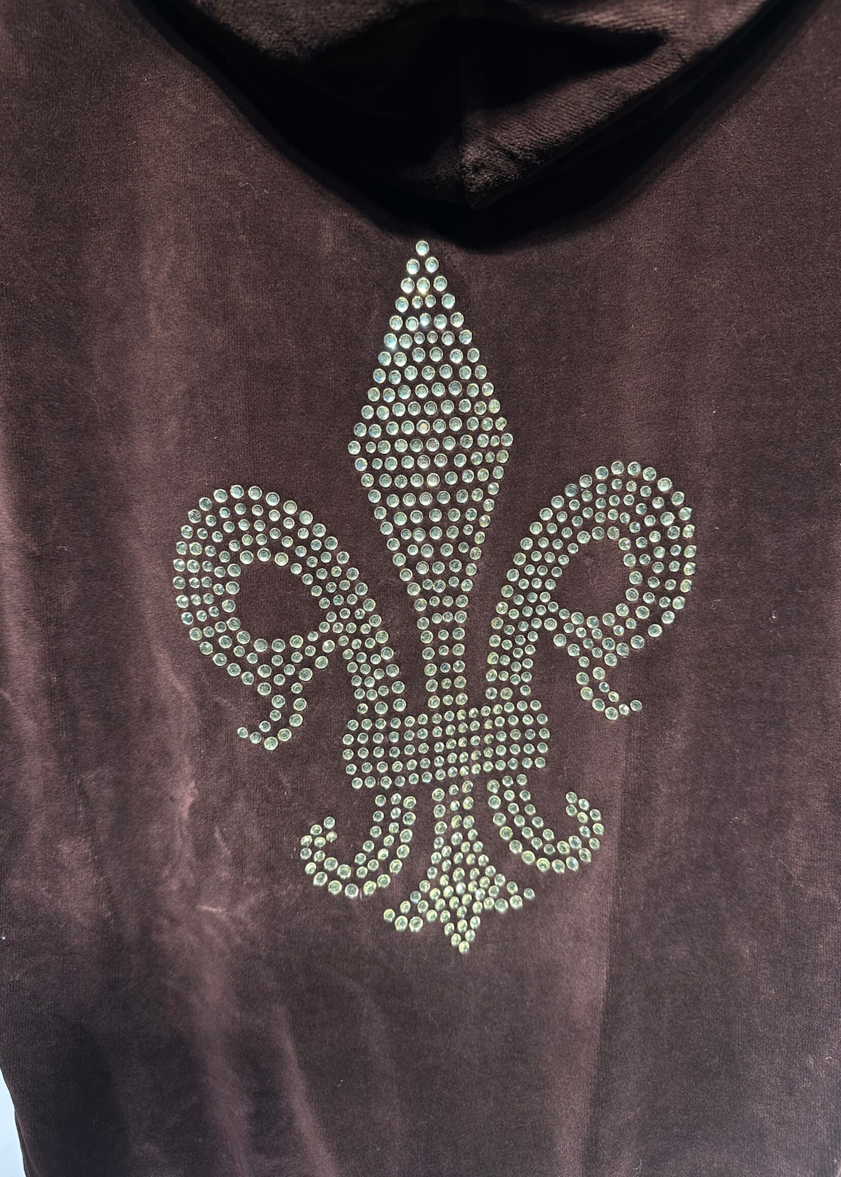 Tarykh Y2K Bedazzled Spade Brown Track Set M/L