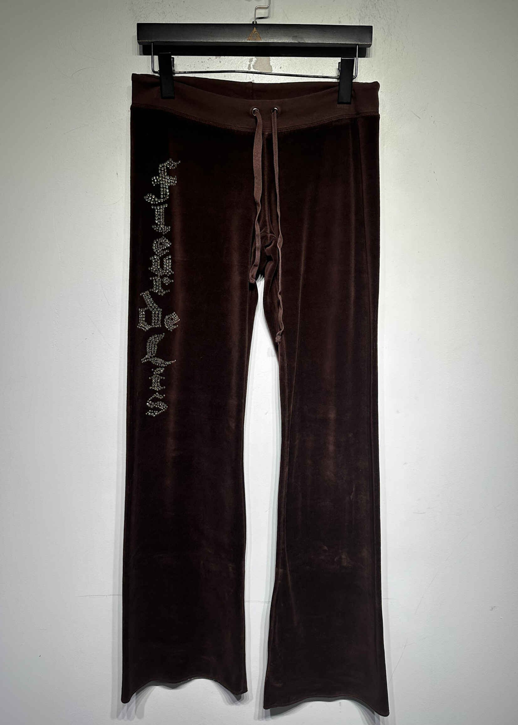 Tarykh Y2K Bedazzled Spade Brown Track Set M/L