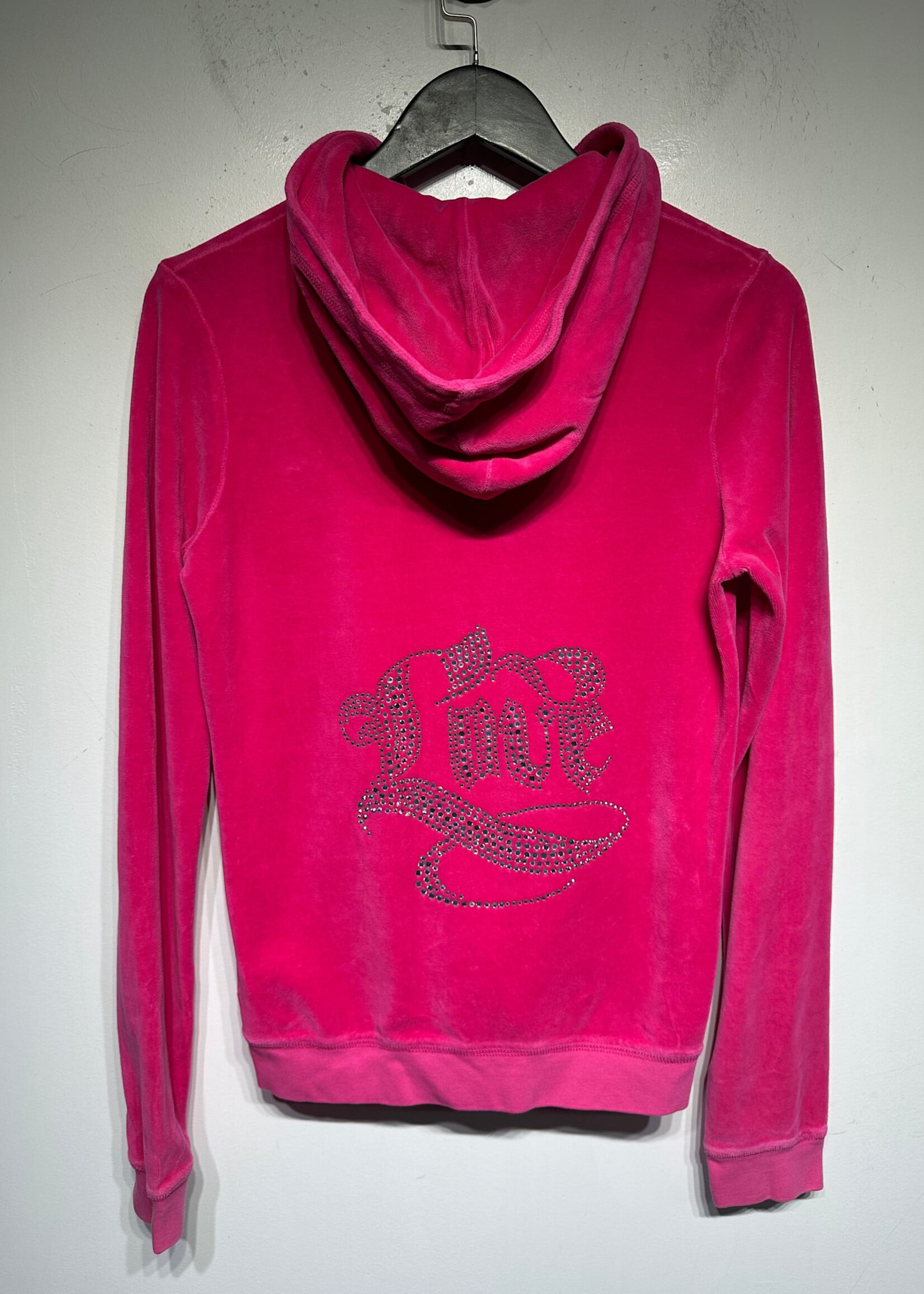 Tarykh Pink 'Live' Y2K Velour Track Set M/L