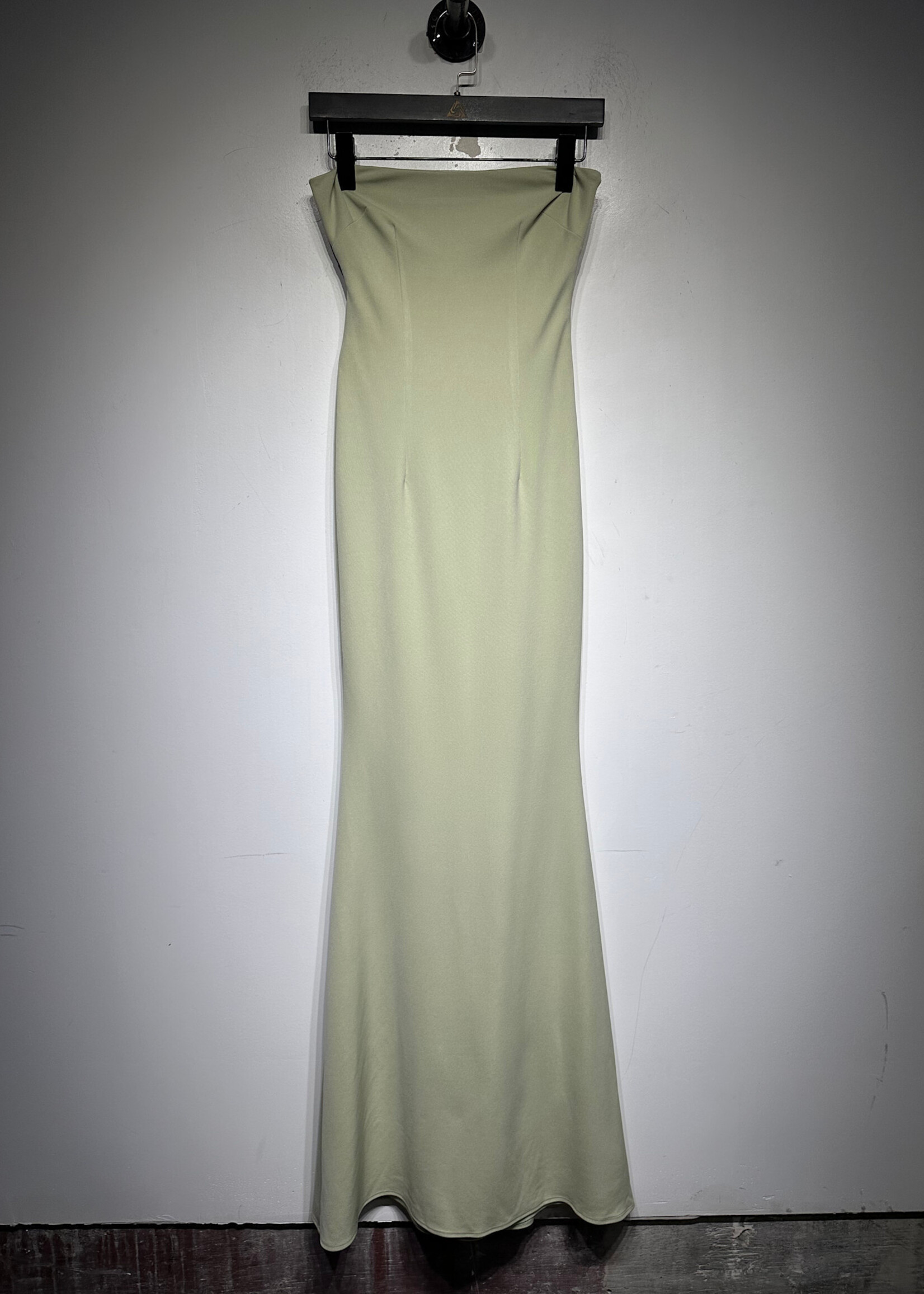 Katie May Mint Green Strapless Maxi Dress XS