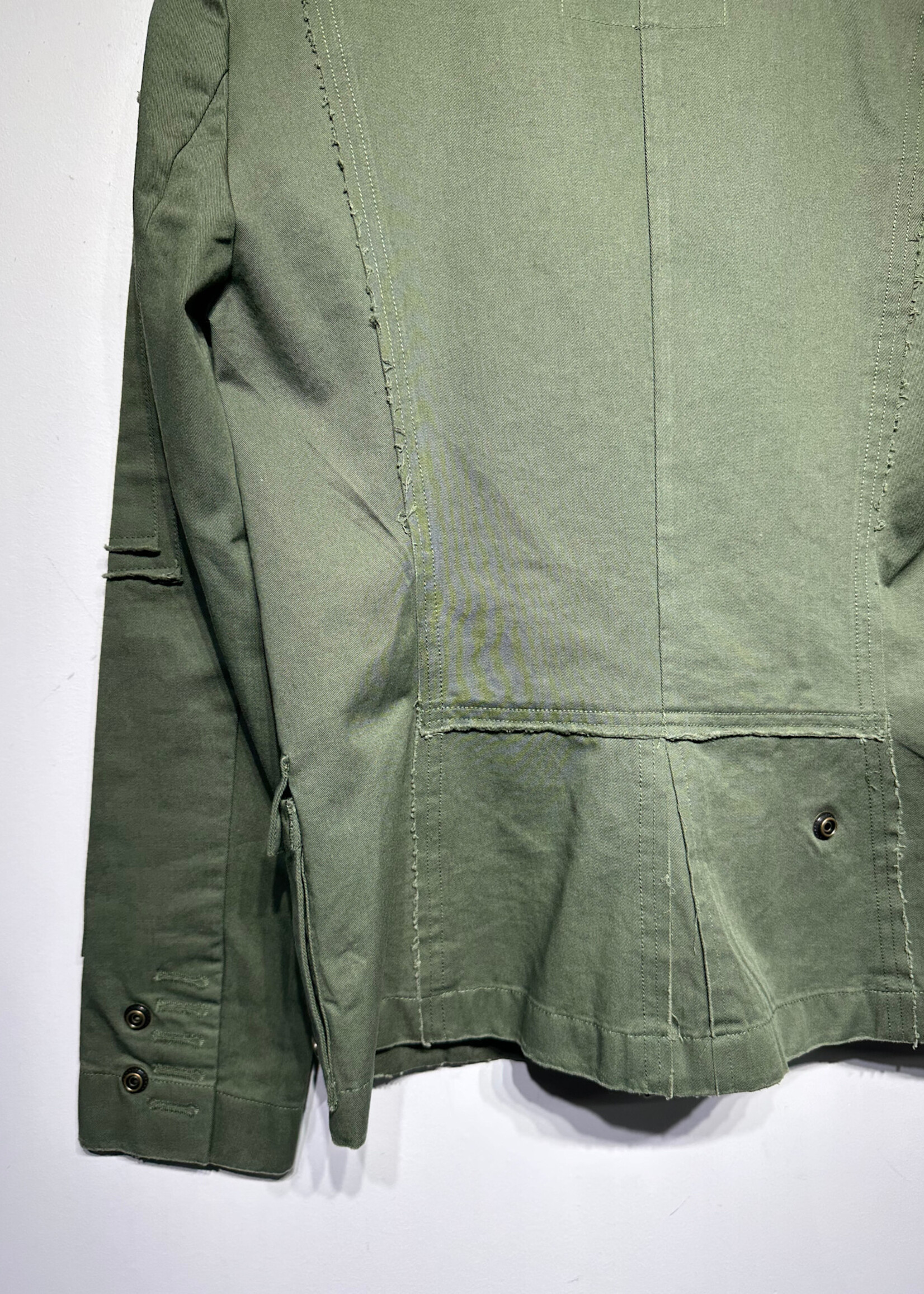 Zadig and Voltaire Olive Green Blazer Fem S
