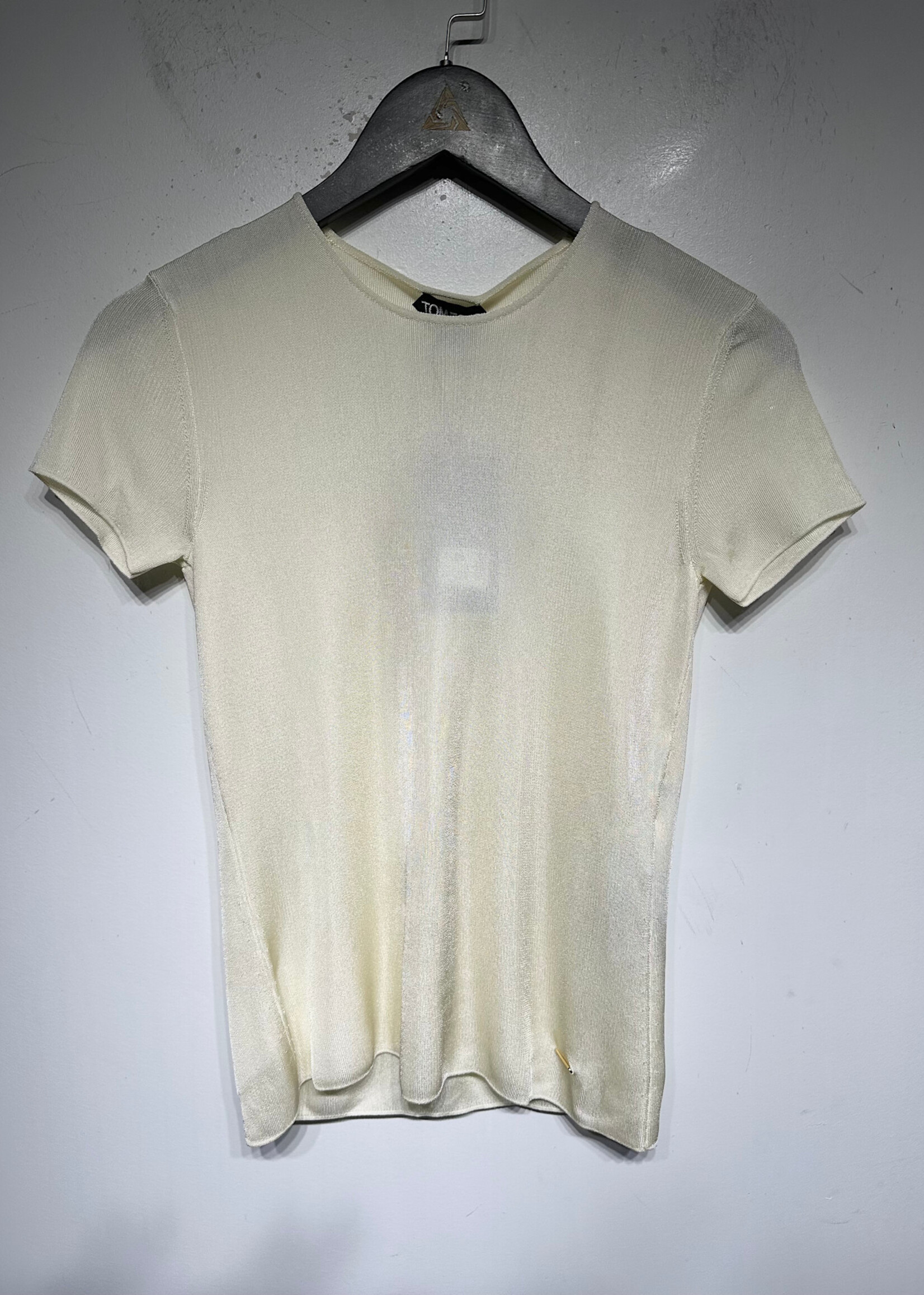 Tom Ford NWT Cream Knitwear Shirt XS Retail: $1390