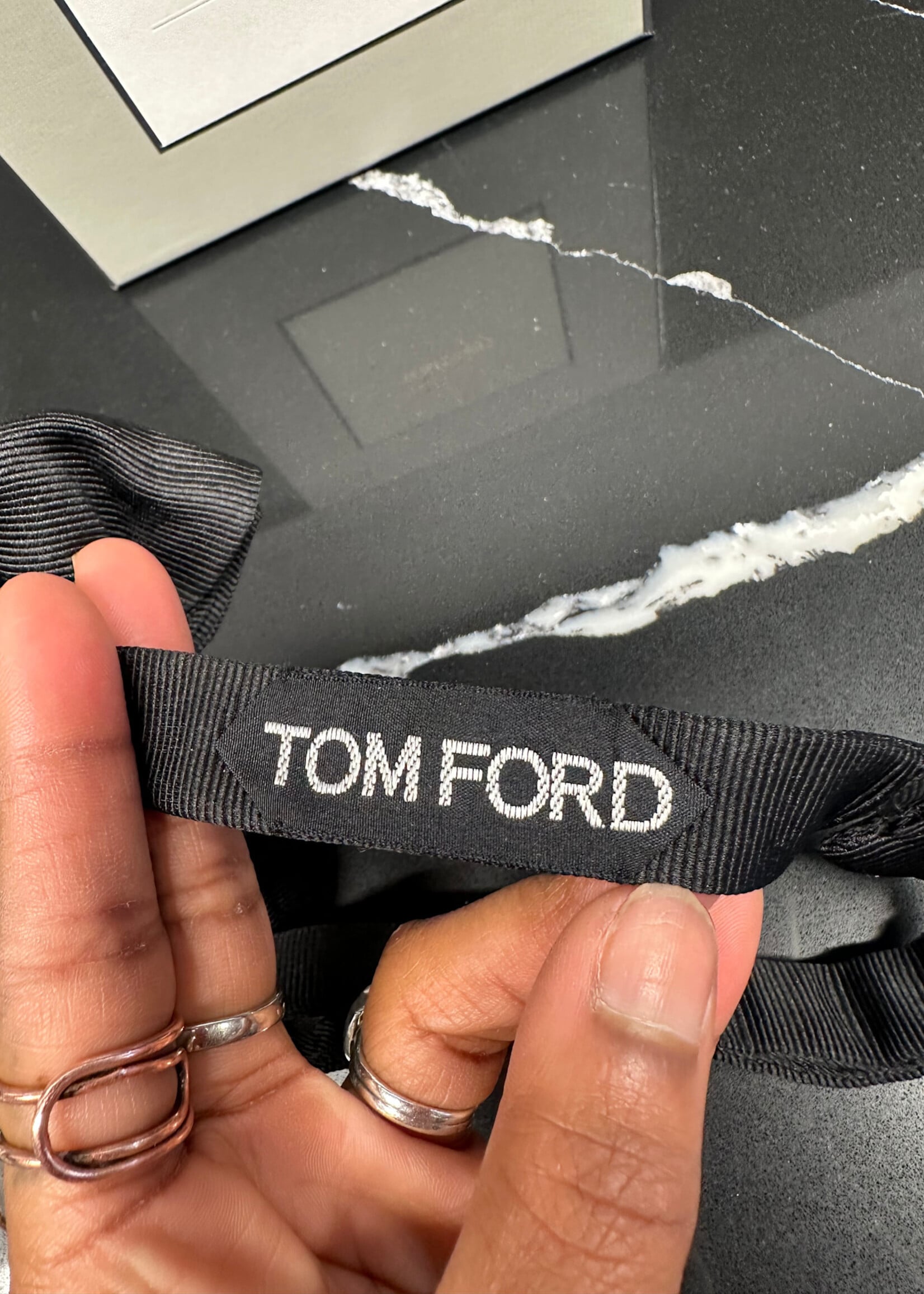Tom Ford Black Bow Tie Retail: $370