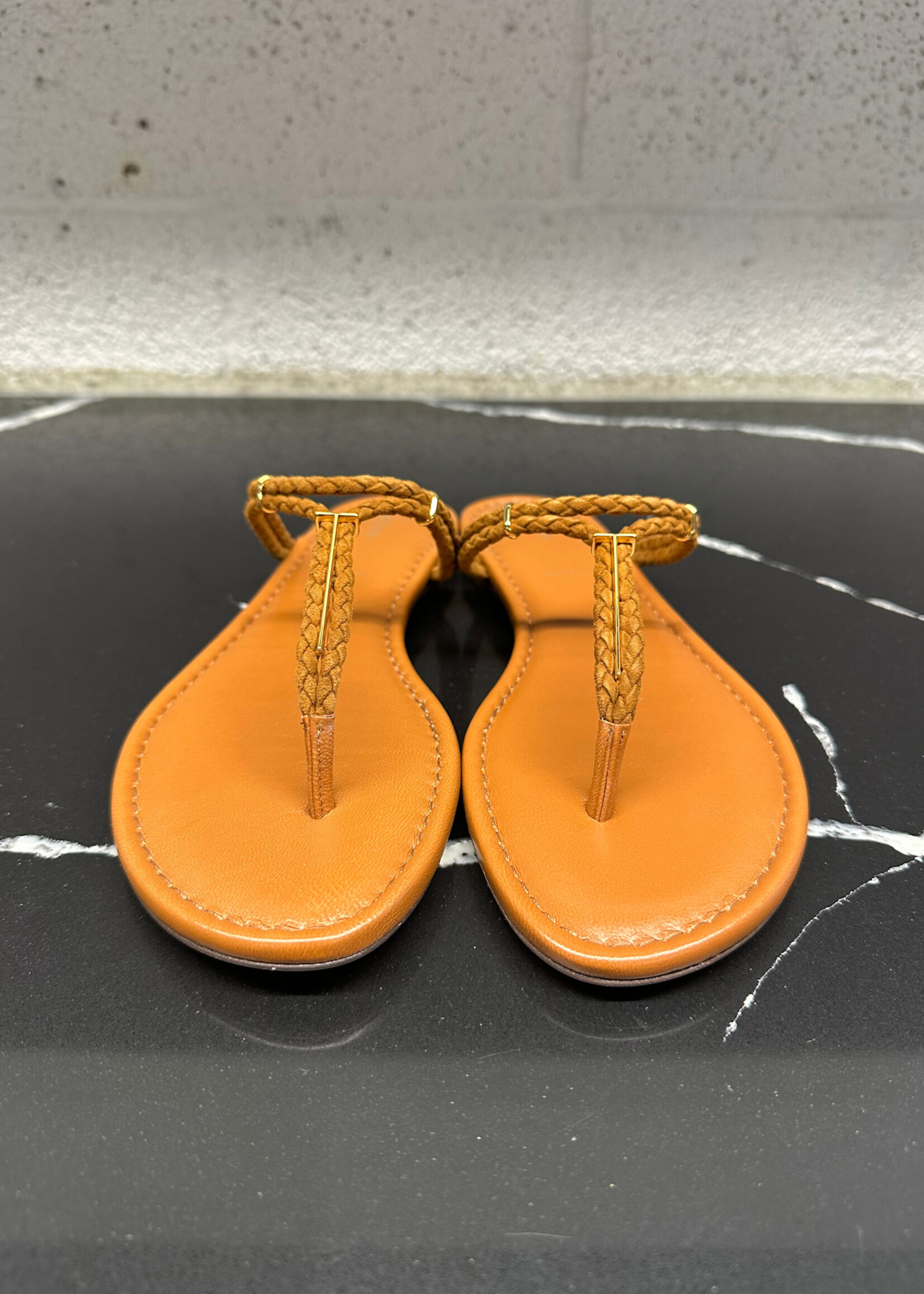 Tom Ford Braided Leather Sandal 38.5/8 Retail: $1050