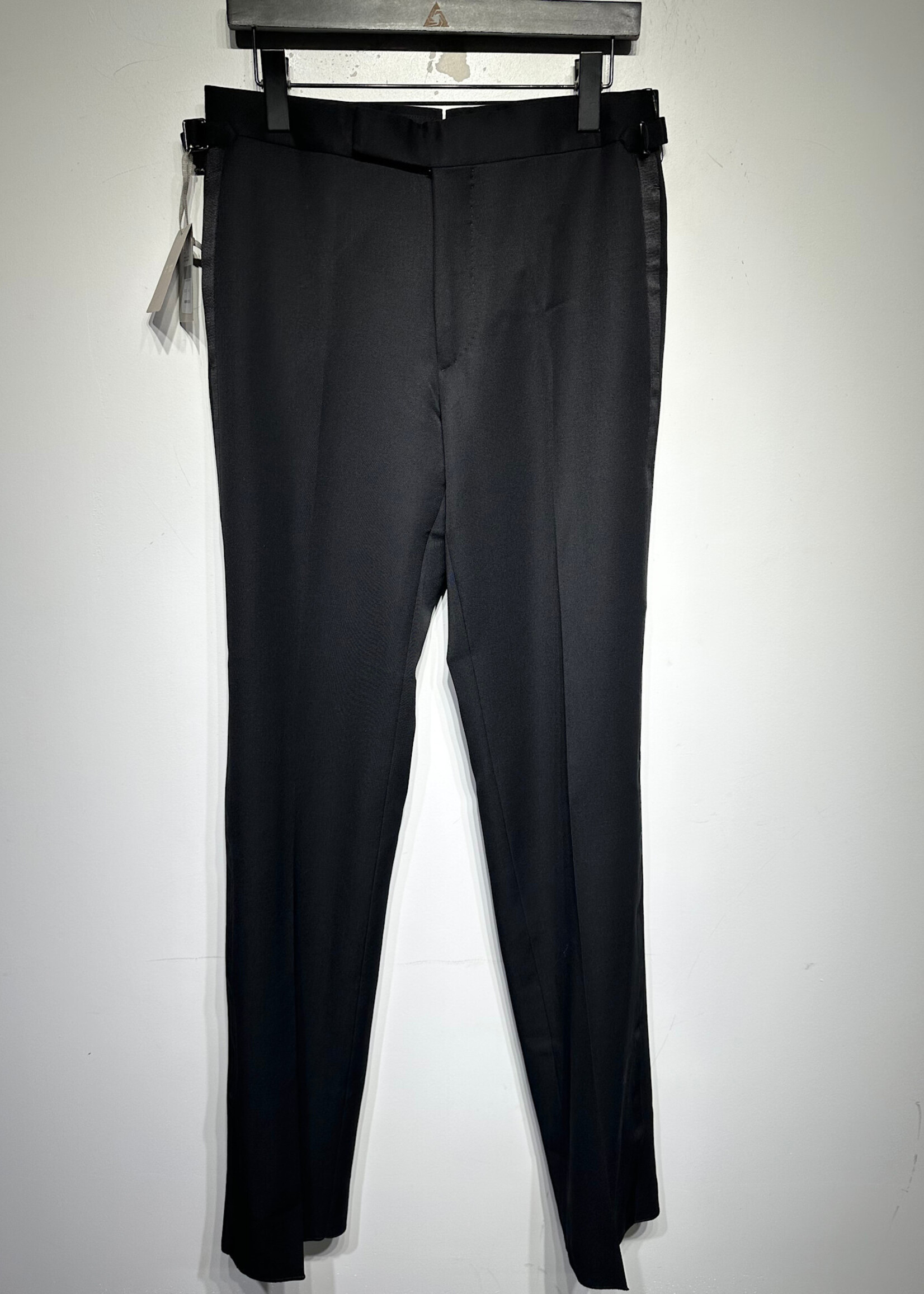 Tom ford Black Long Formal Trouser Masc 30 Retail: $2160