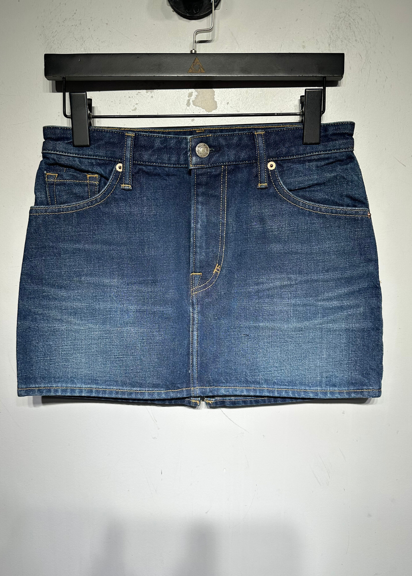Tom Ford NWT Blue Indigo Mini Skirt 24 Retail: $750