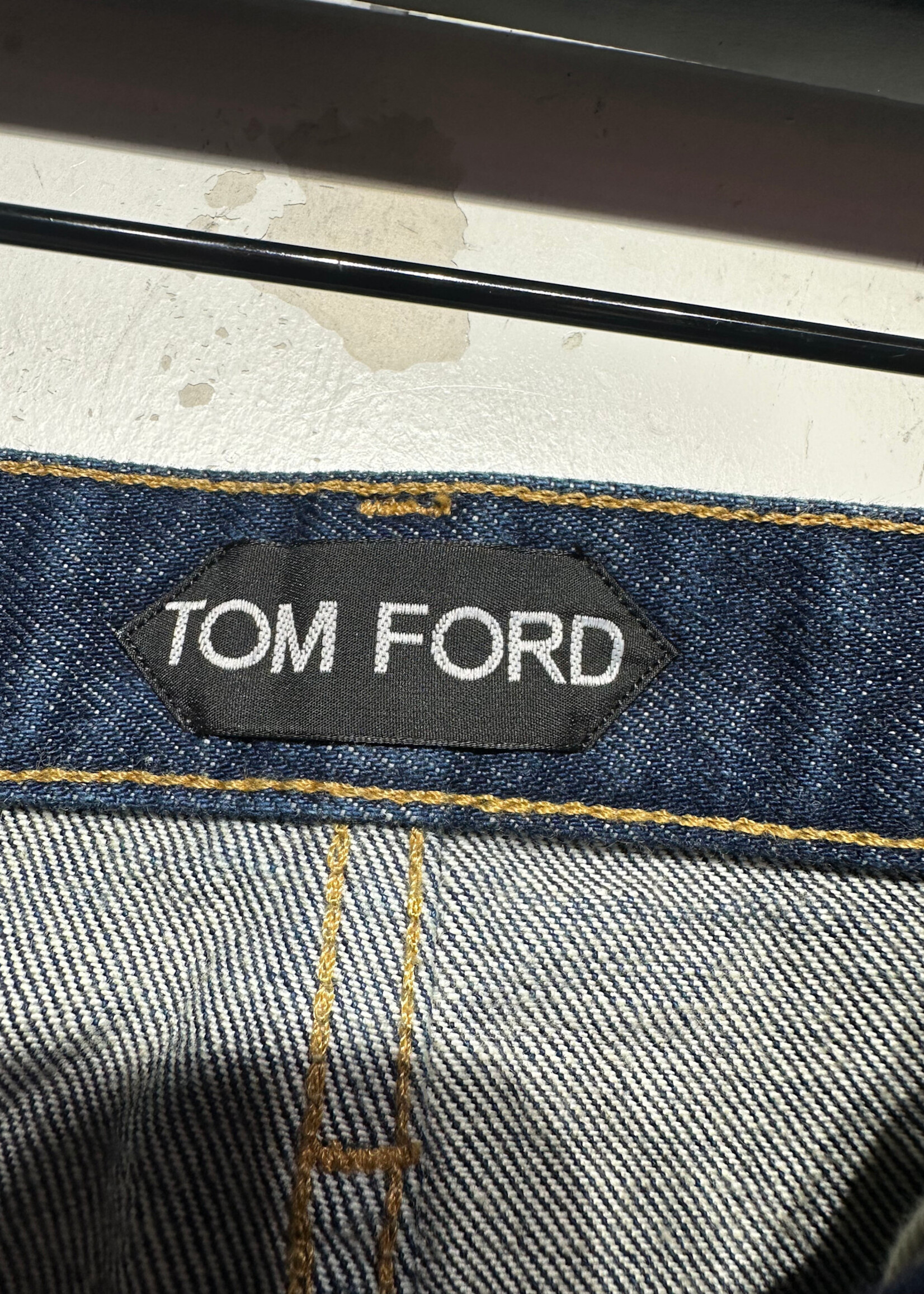 Tom Ford NWT Blue Indigo Mini Skirt 24 Retail: $750
