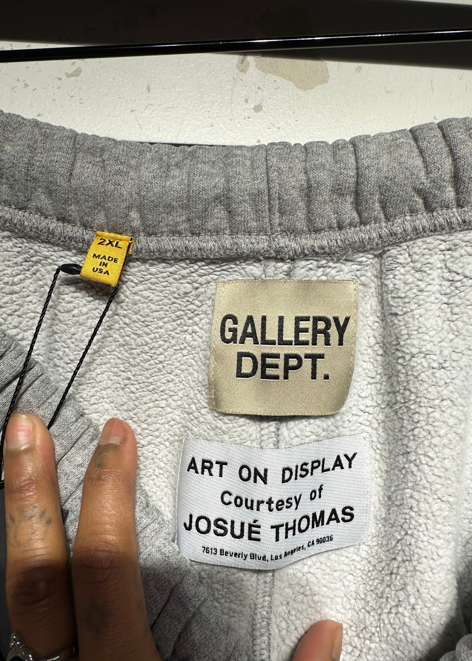 Gallery Dept. Grey flare Sweatpants Masc XXL
