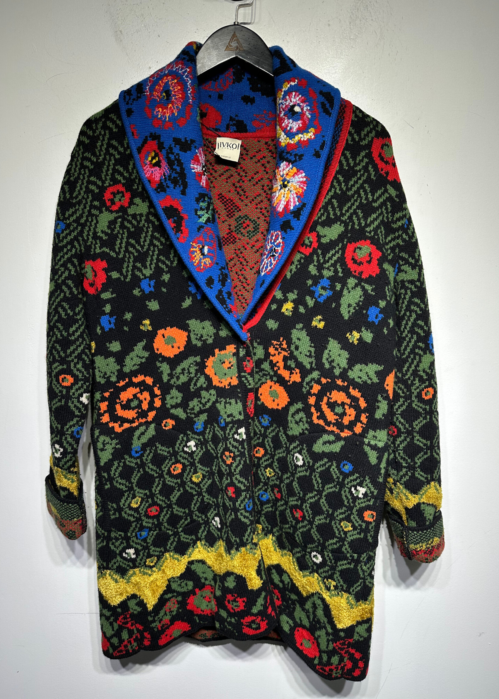 IVKO Floral Knit Sweater Fem 38/XL