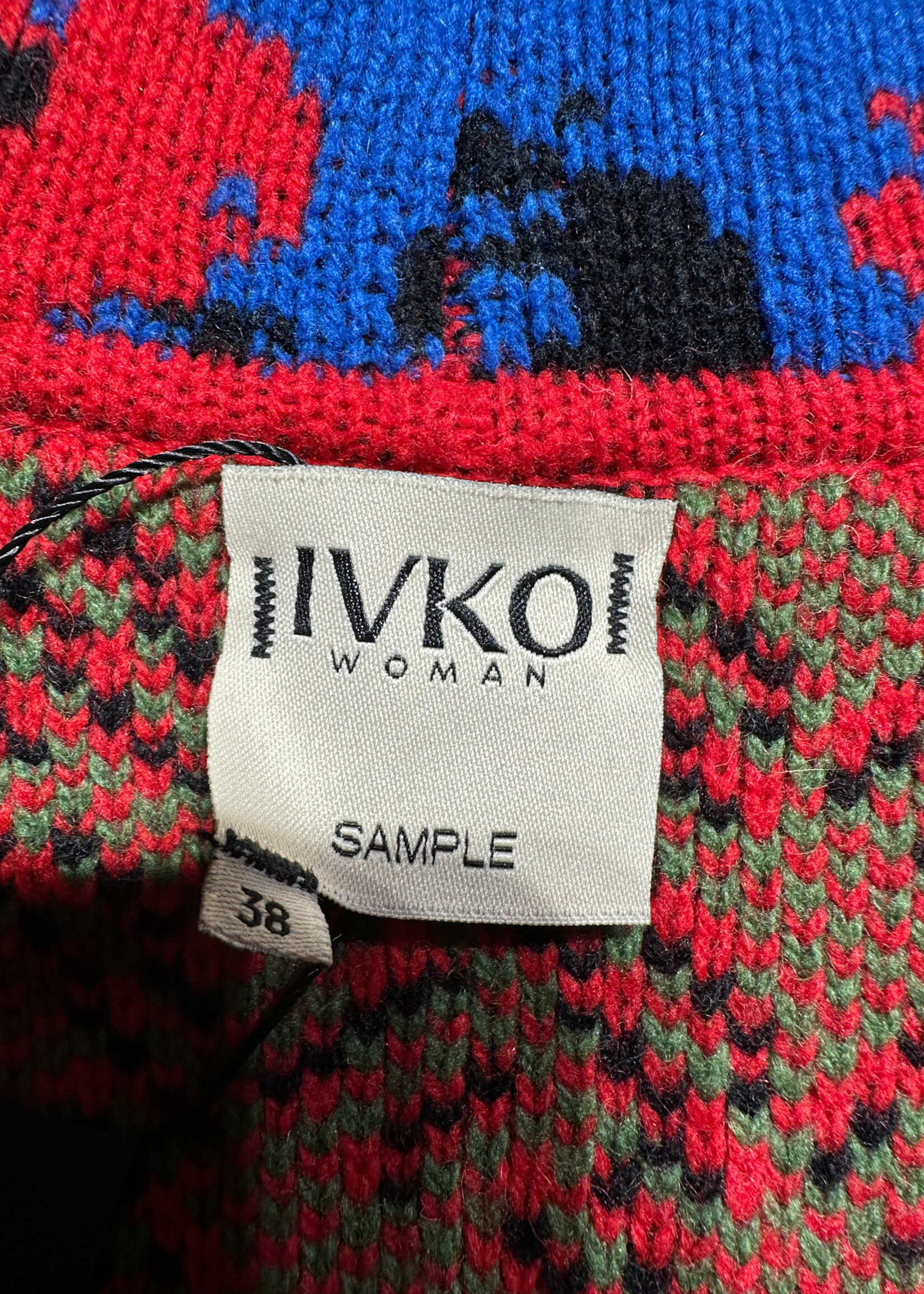 IVKO Floral Knit Sweater Fem 38/XL