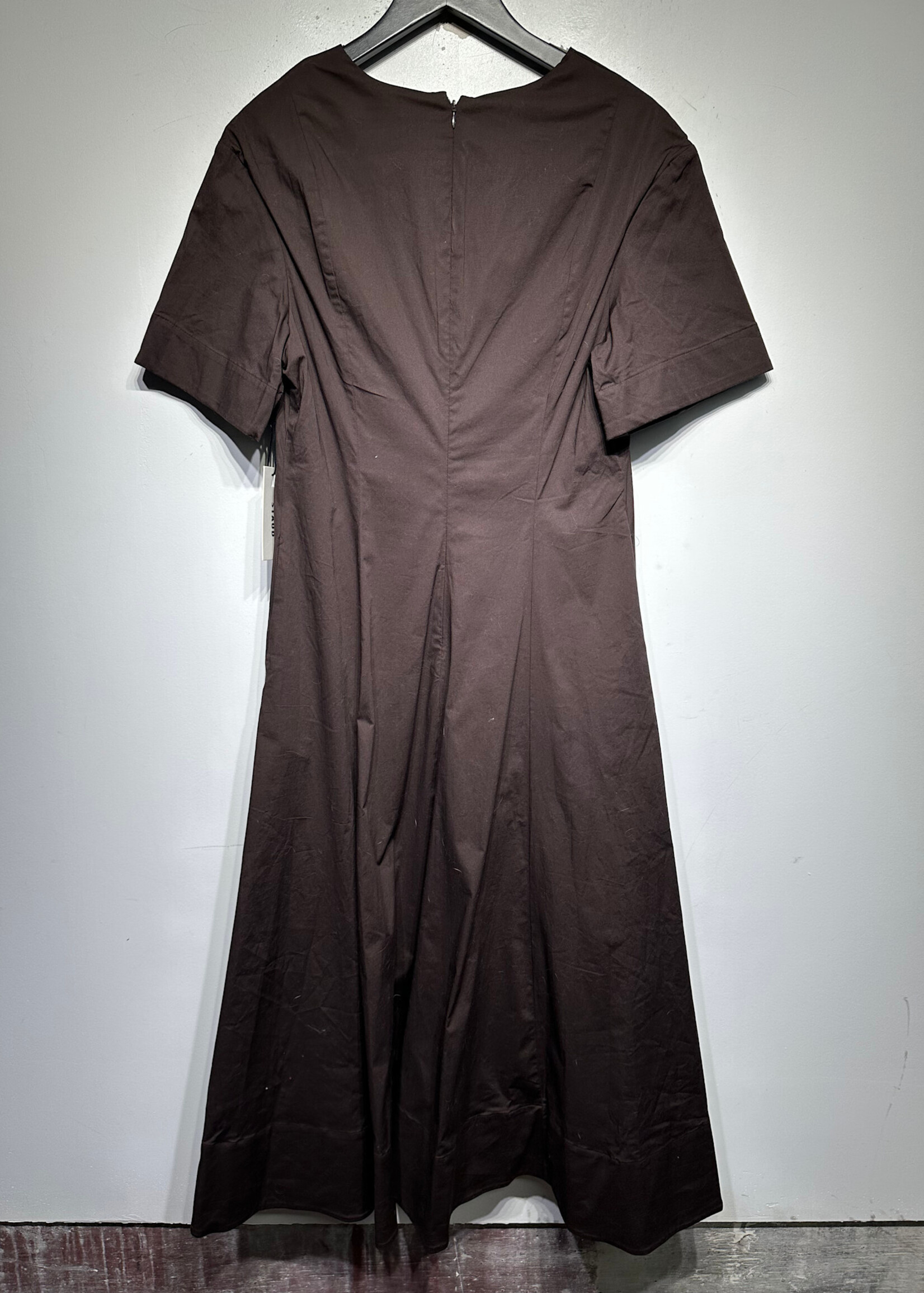 Staud NWT Brown Long Dress Fem 14/XL
