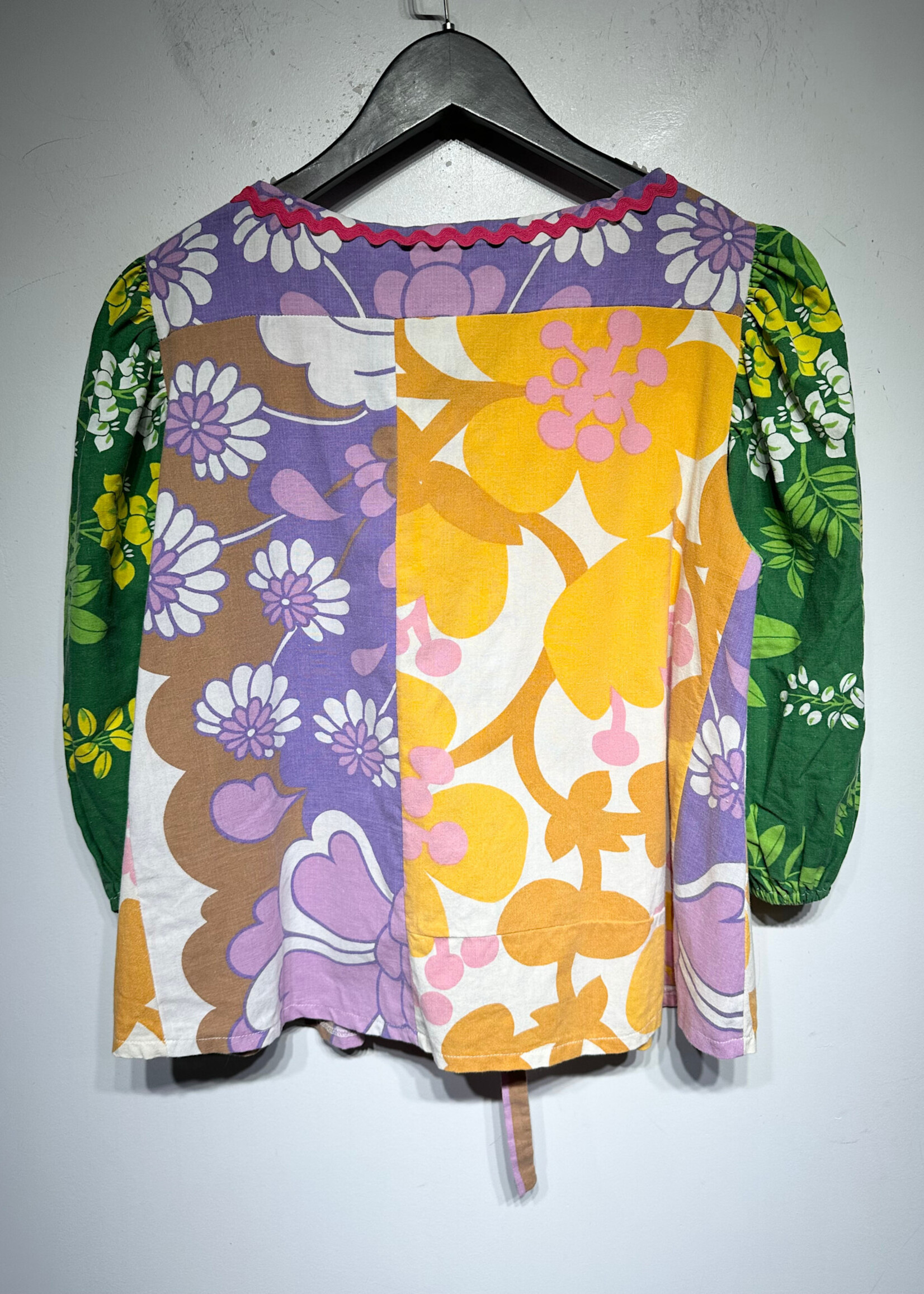 Mia Jakobsen Made With Love Multicolor Tie Top Fem L