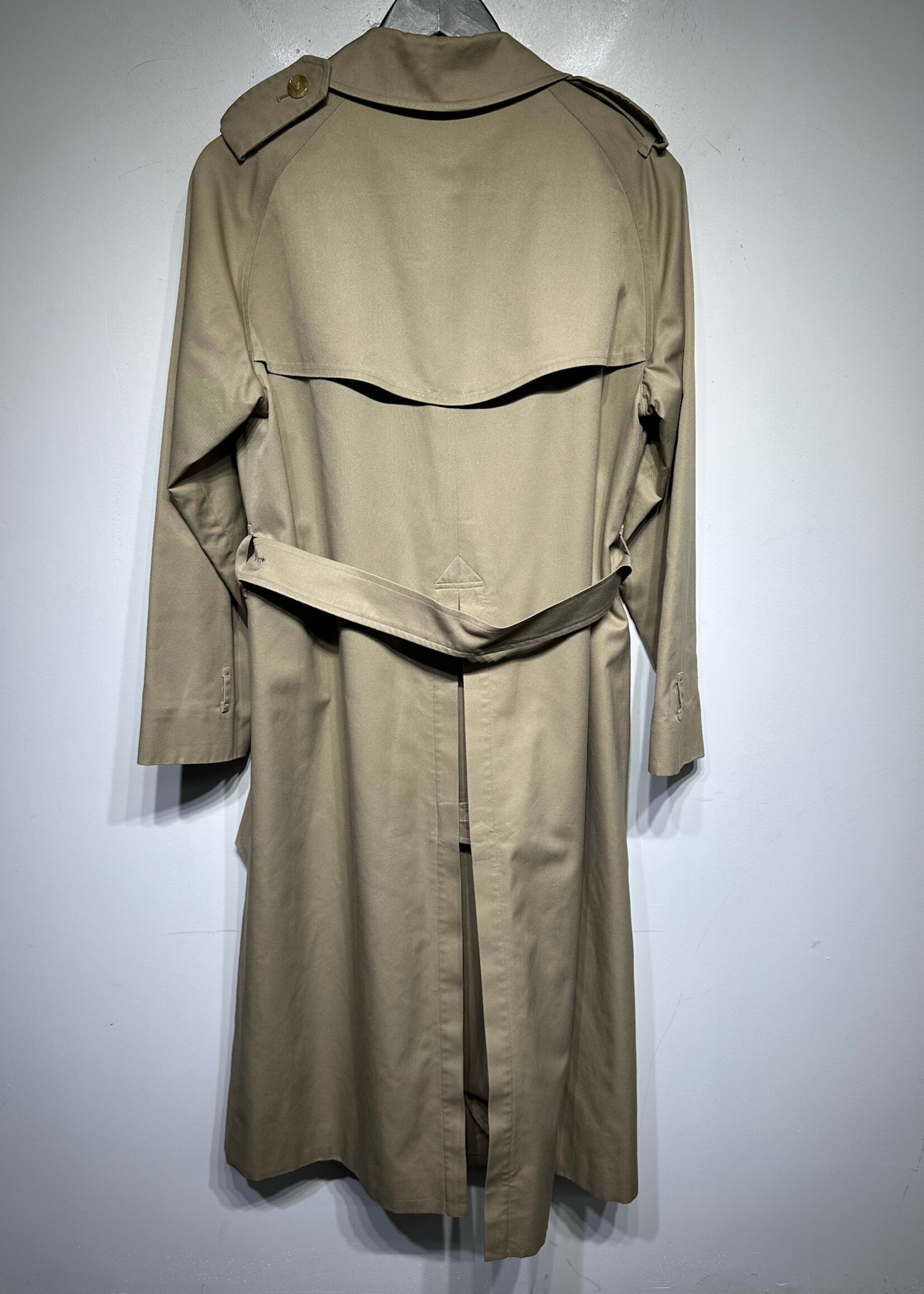 Burberrys Tan Long Coat/Trench Masc L AS IS