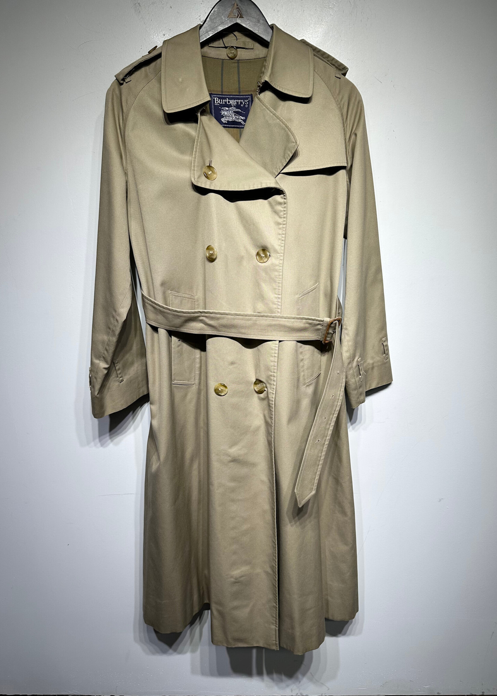 Burberrys Tan Long Coat/Trench Masc L AS IS