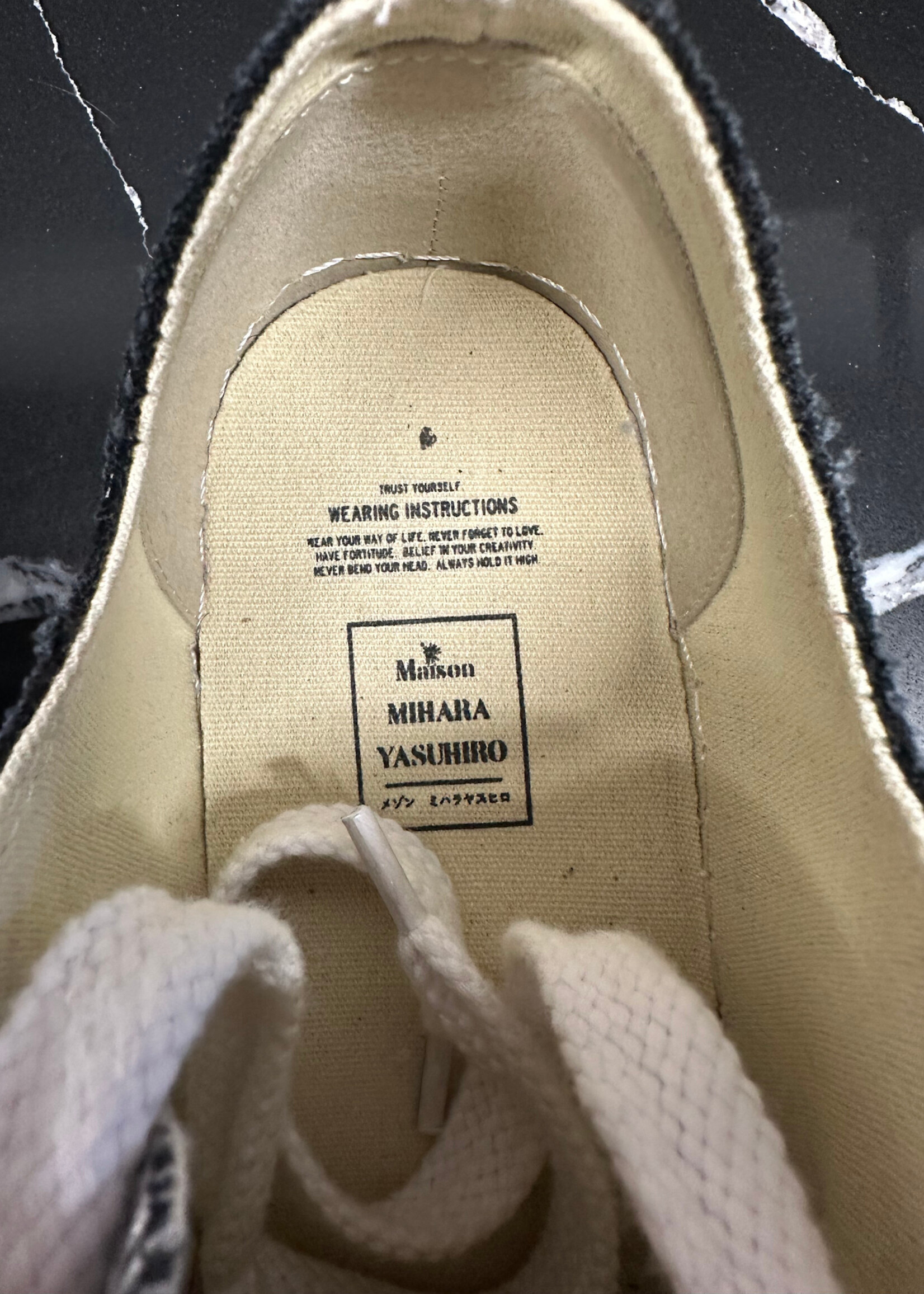 Maison Mihara Yasuhiro Peterson OG Sole Canvas 43/10 As Is