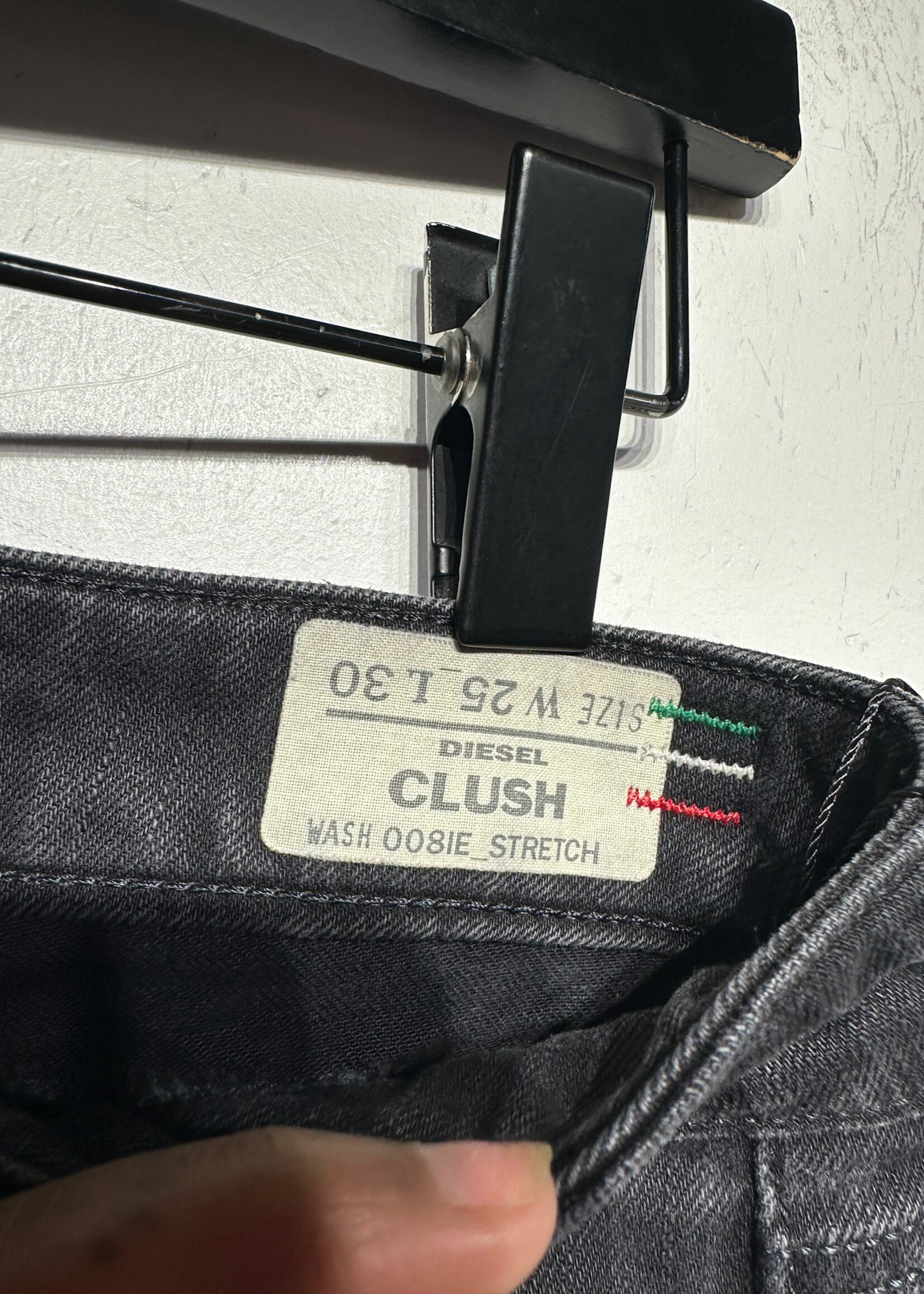Diesel Industry Black 'Clush' Skinny Jeans Fem 25