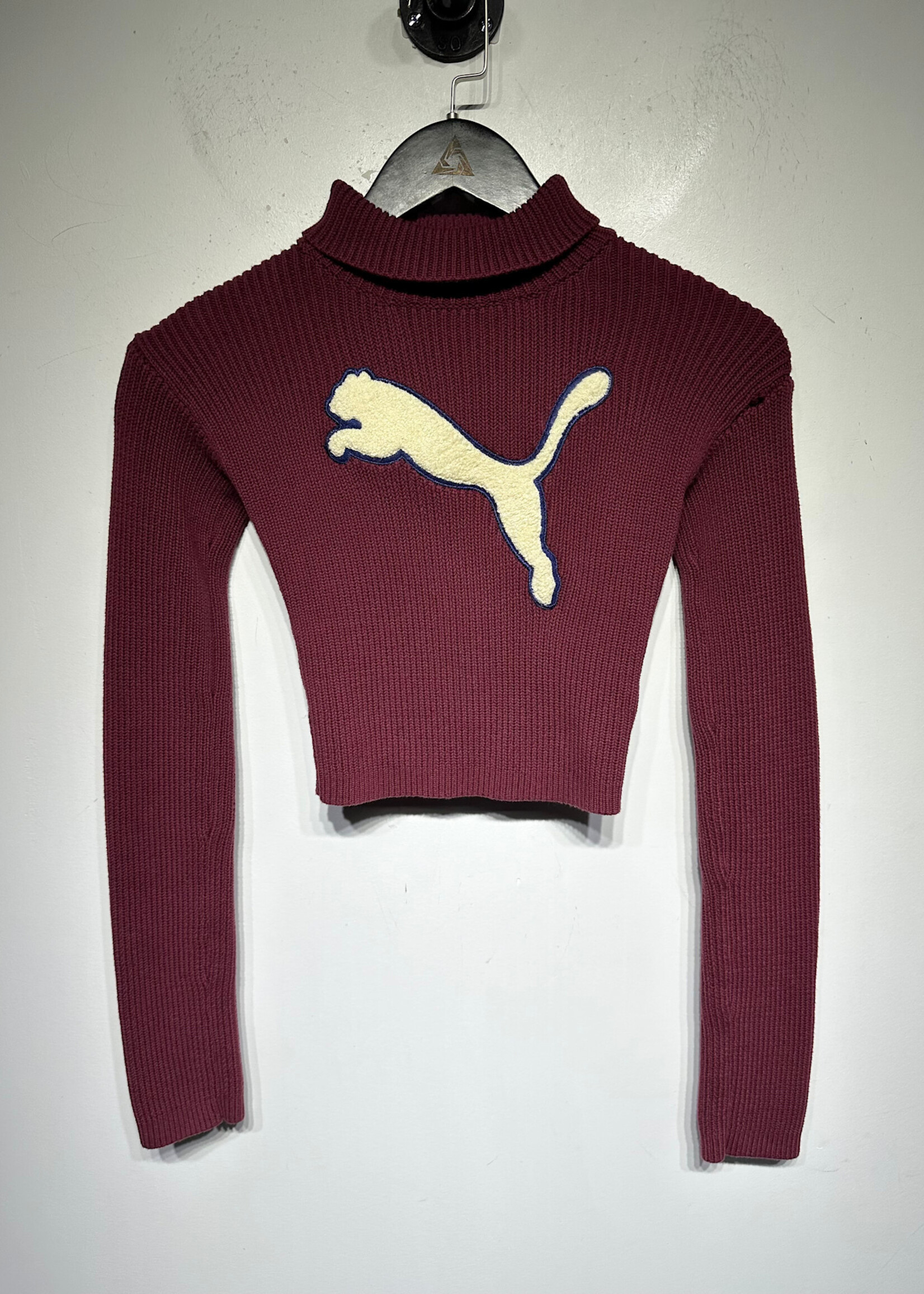 Puma x Fenty Maroon Logo Sweater XS