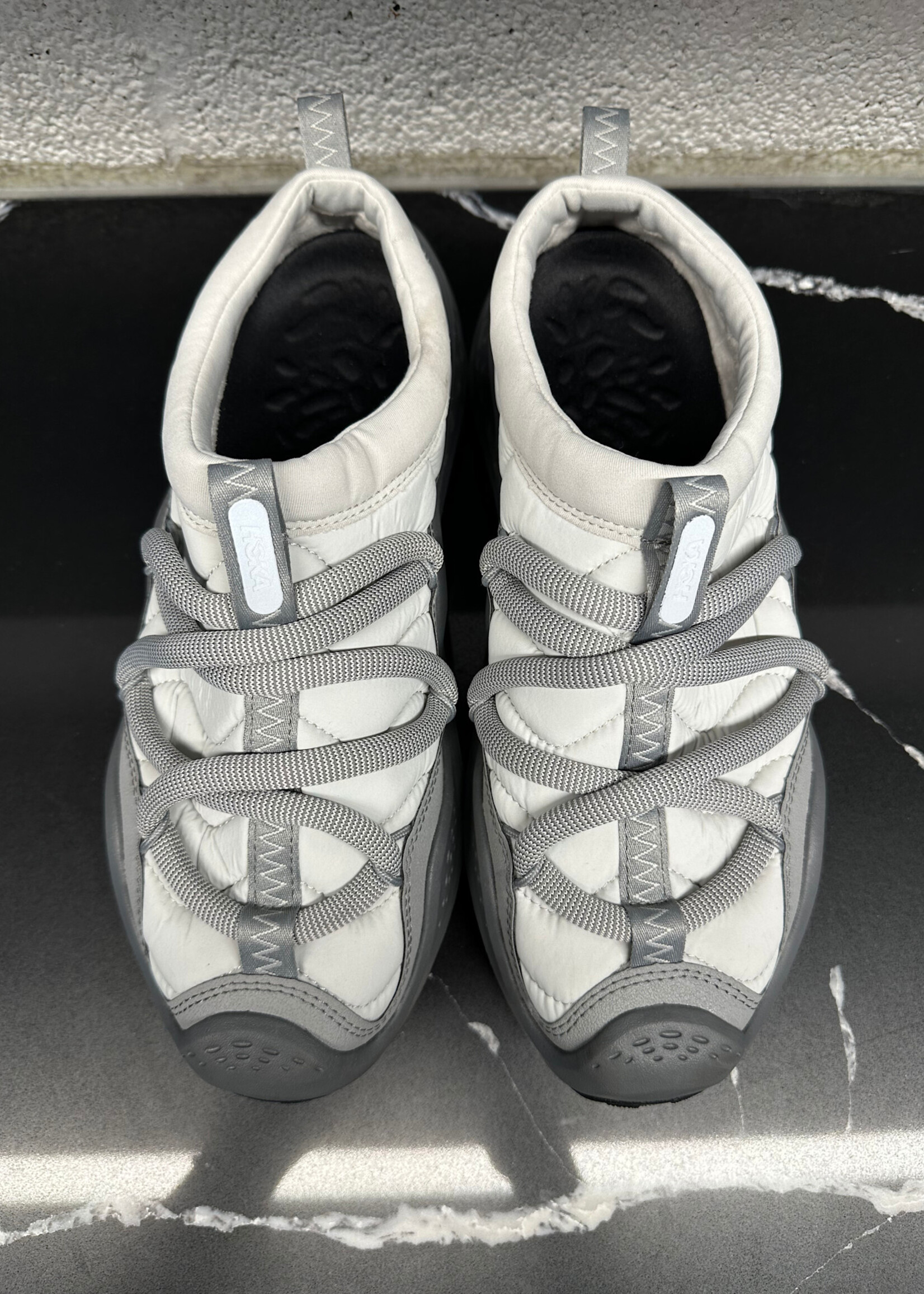 Hoka U Ora Primo Grey Black Mules Masc 10.5