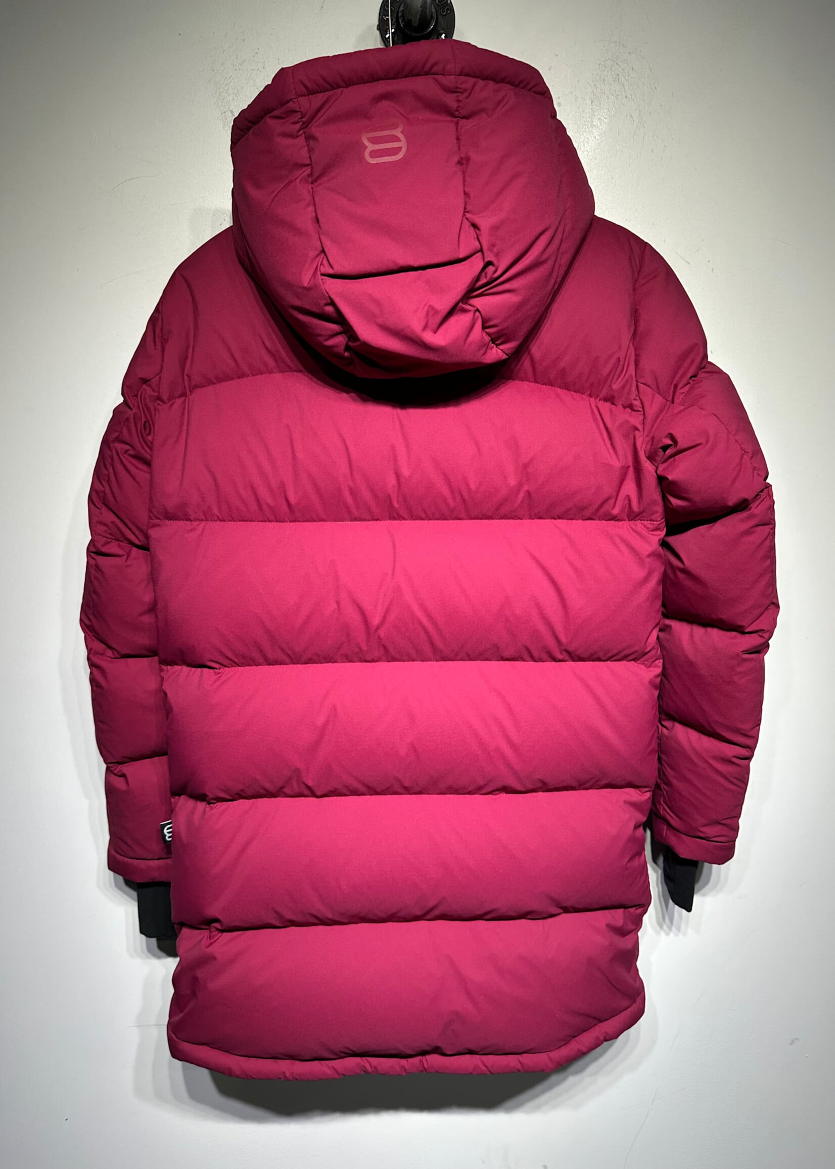 Aritzia Super Puff Red Puffer Fem 3XS