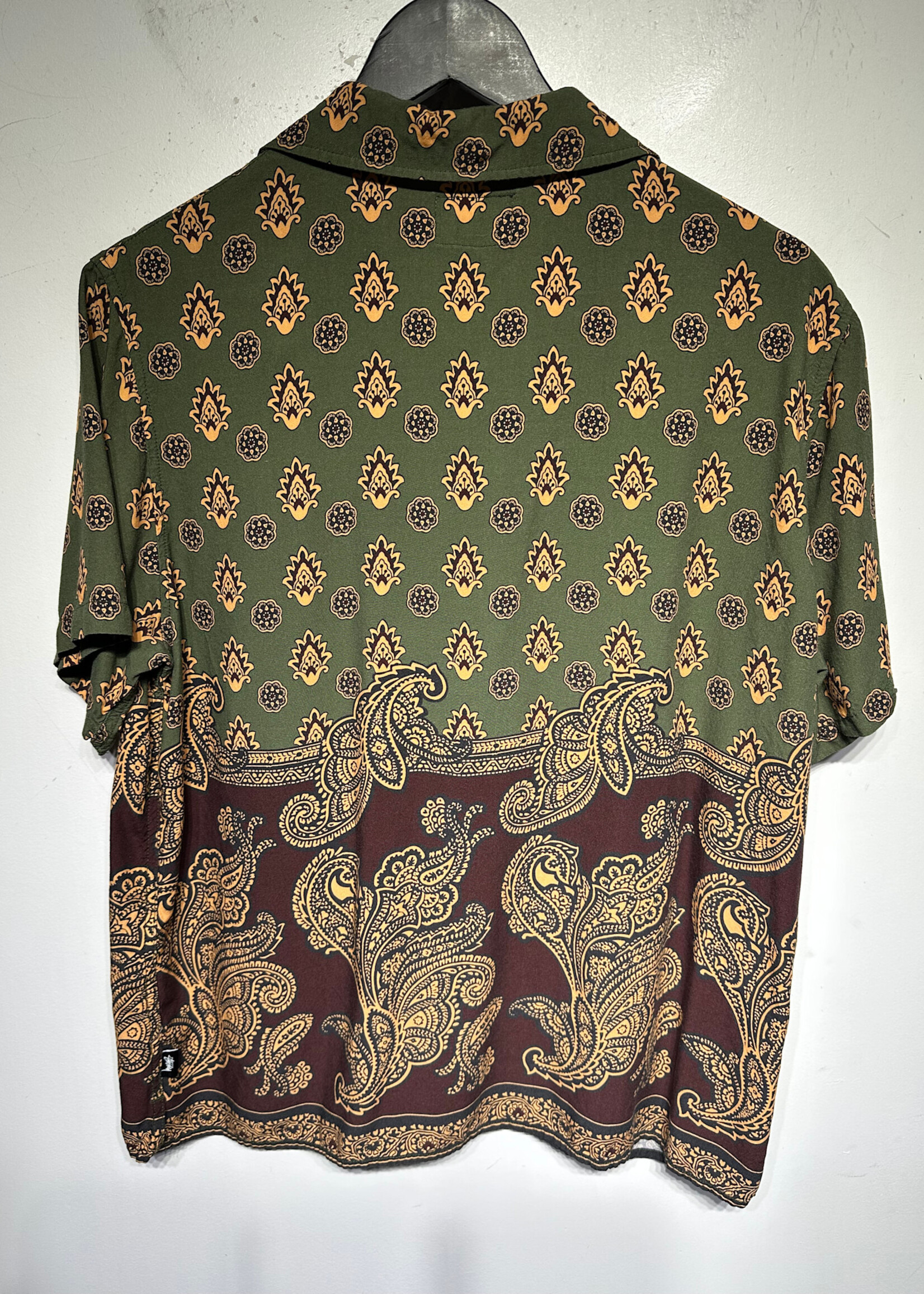 Stussy Two Tone Paisley BU Shirt M