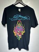 Y2K Ed Hardy True Love Black tee Masc L