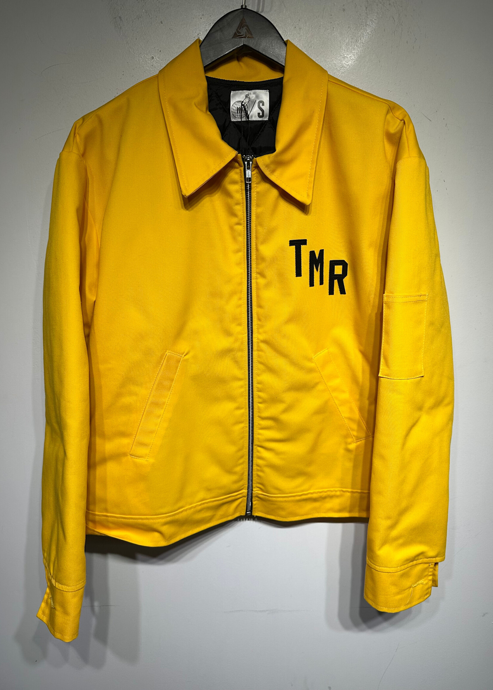 Third Man Records Yellow Embroidered Coach Jacket S