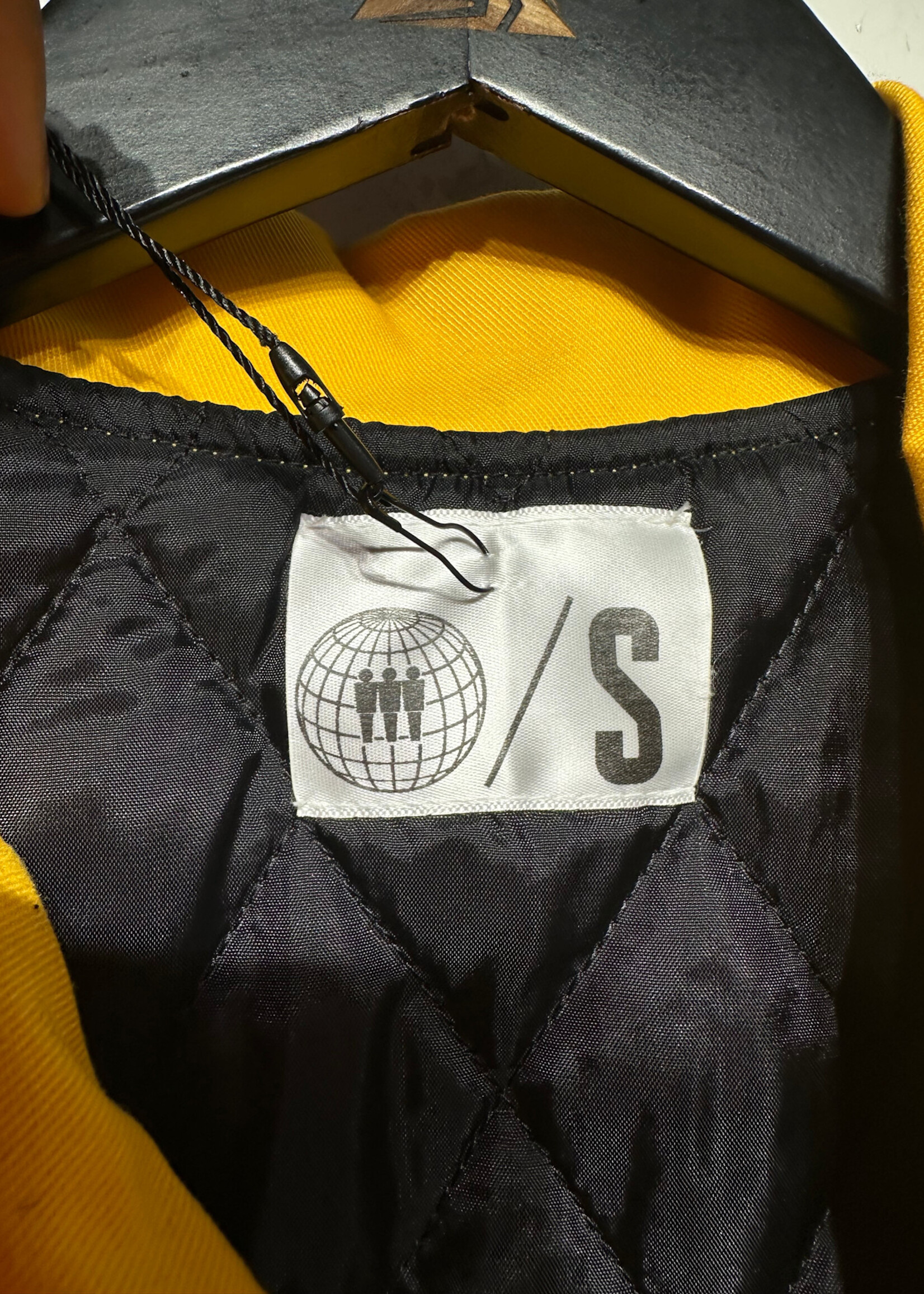 Third Man Records Yellow Embroidered Coach Jacket S