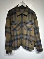 Industrie Olive Green Kingsbury Overshirt Masc S