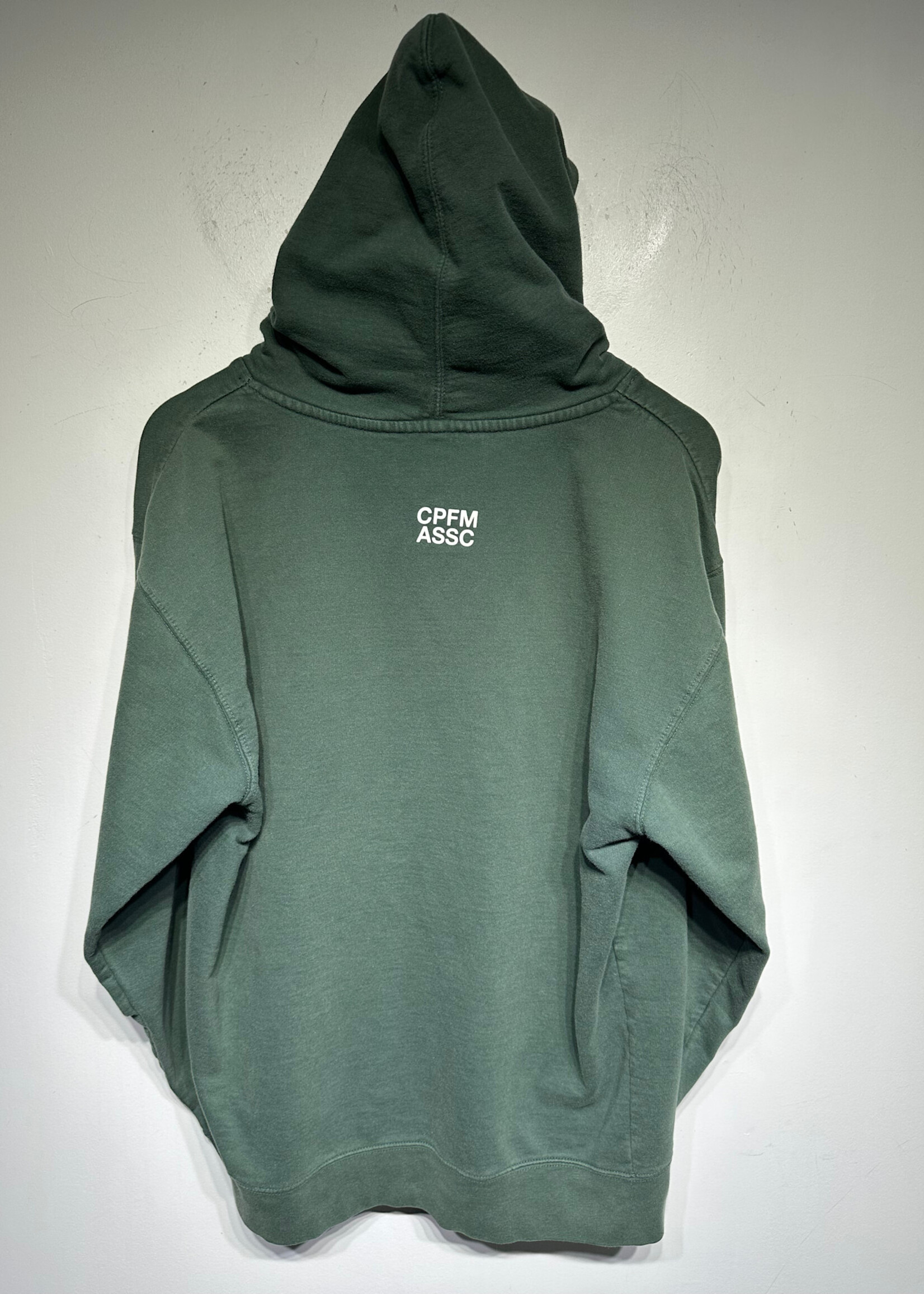 CPFM x ASSC Green Hoodie Masc L