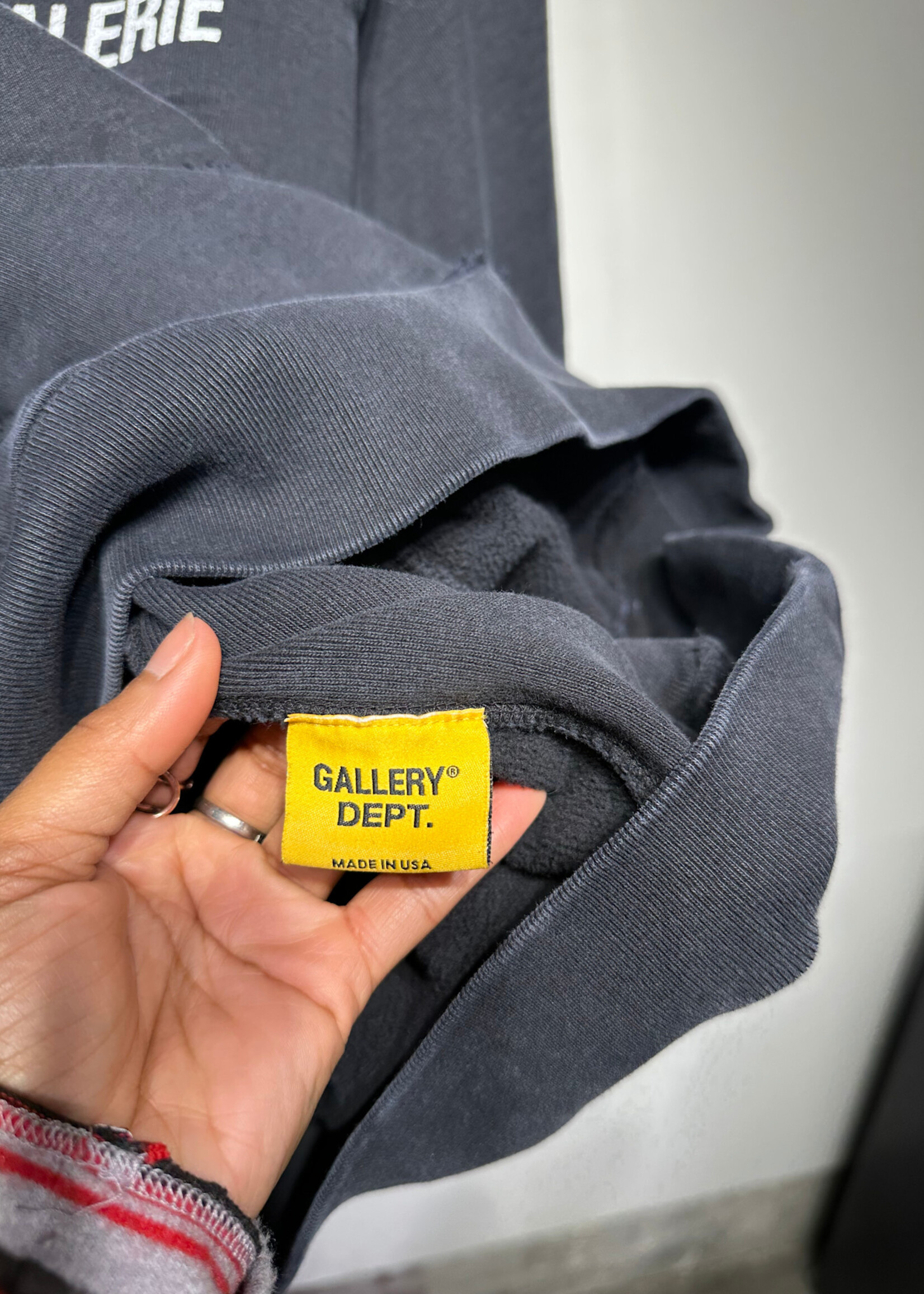 Gallery Dept Black Hoodie Masc XL AS IS