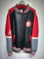 Alabama Crimson Tide Varsity Leather Jacket 2XL