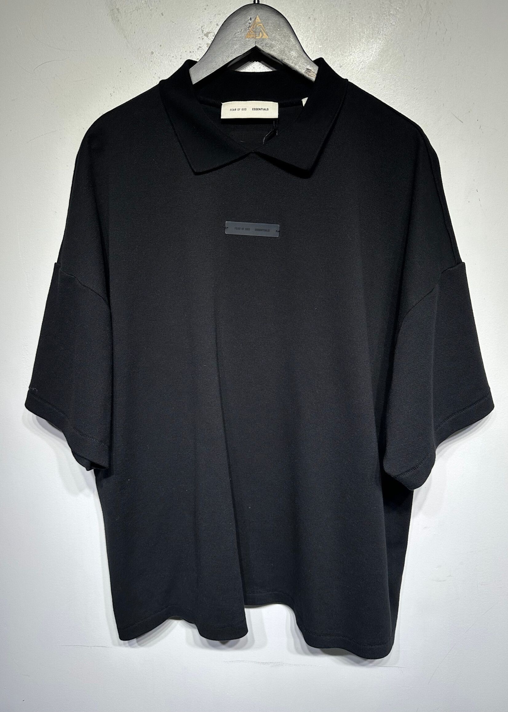 FOG Essentials Black Collared Polo L
