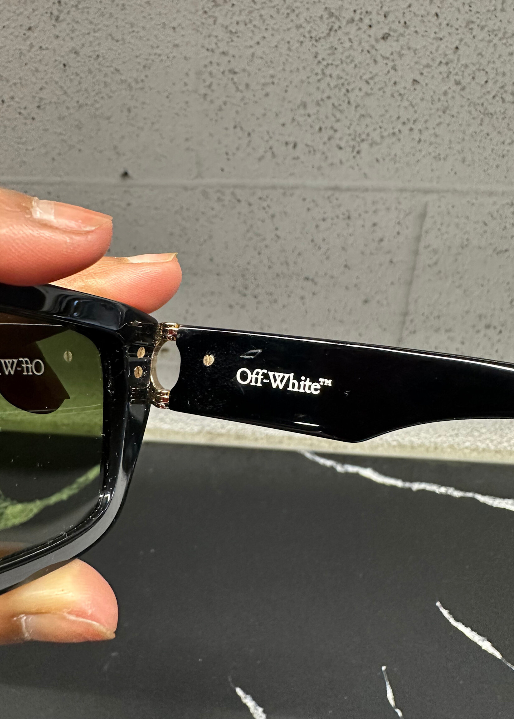 Off White Black Glasses AS IS
